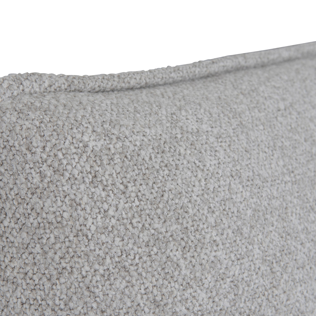Fabric Queen Lazio Bed Frame - Clay Grey