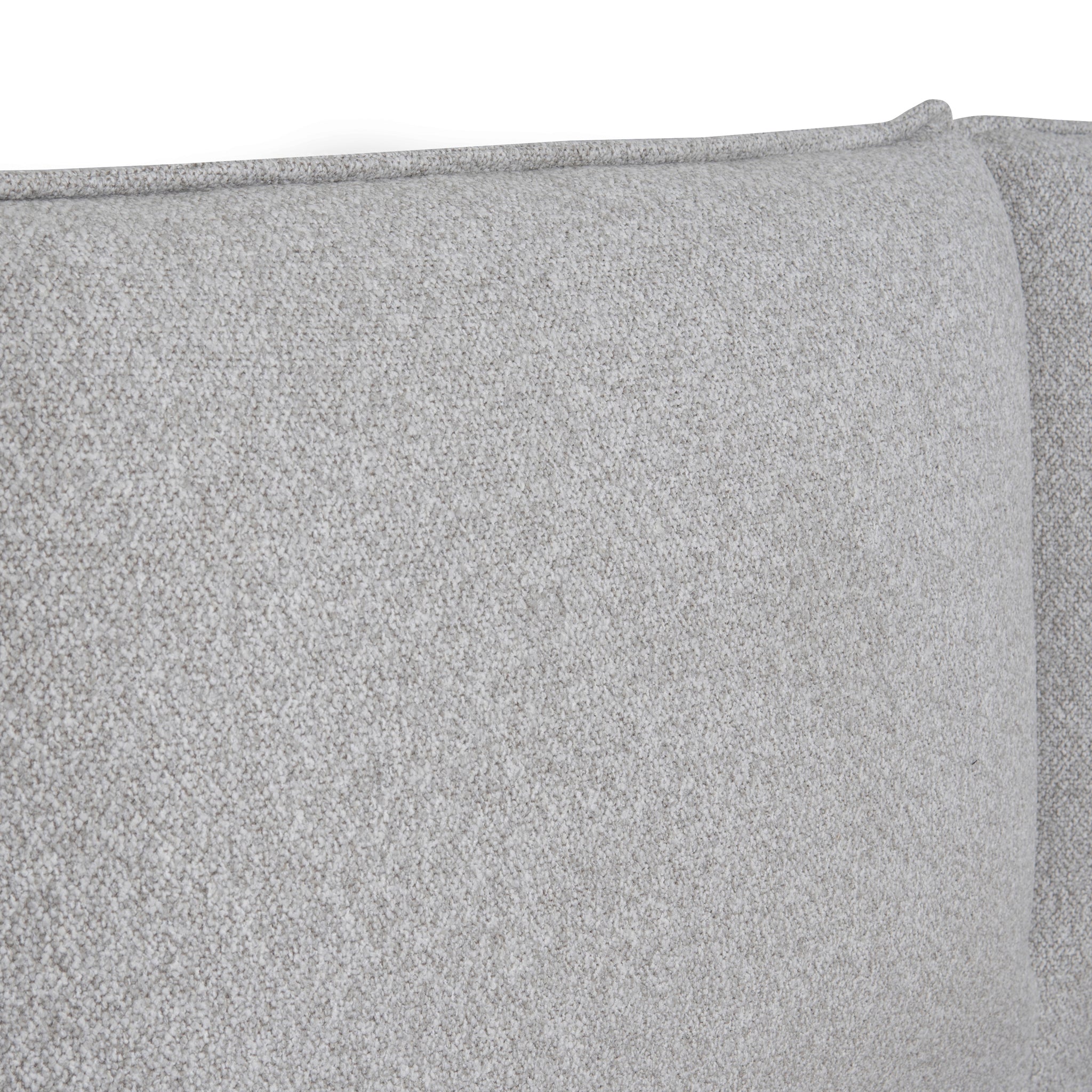 Fabric Queen Lazio Bed Frame - Clay Grey