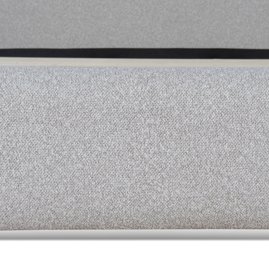 King Lazio Bed Frame - Clay Grey