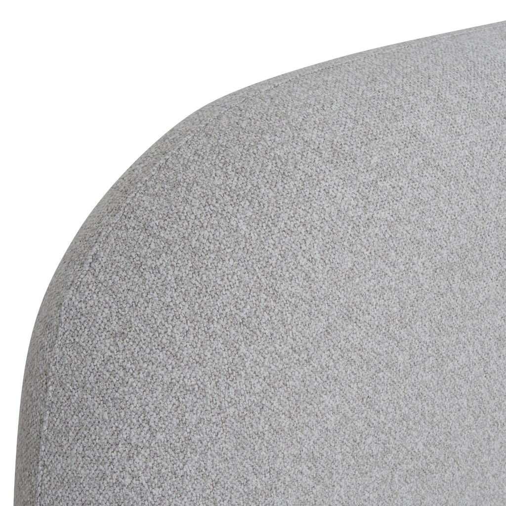 King Lazio Bed Frame - Clay Grey