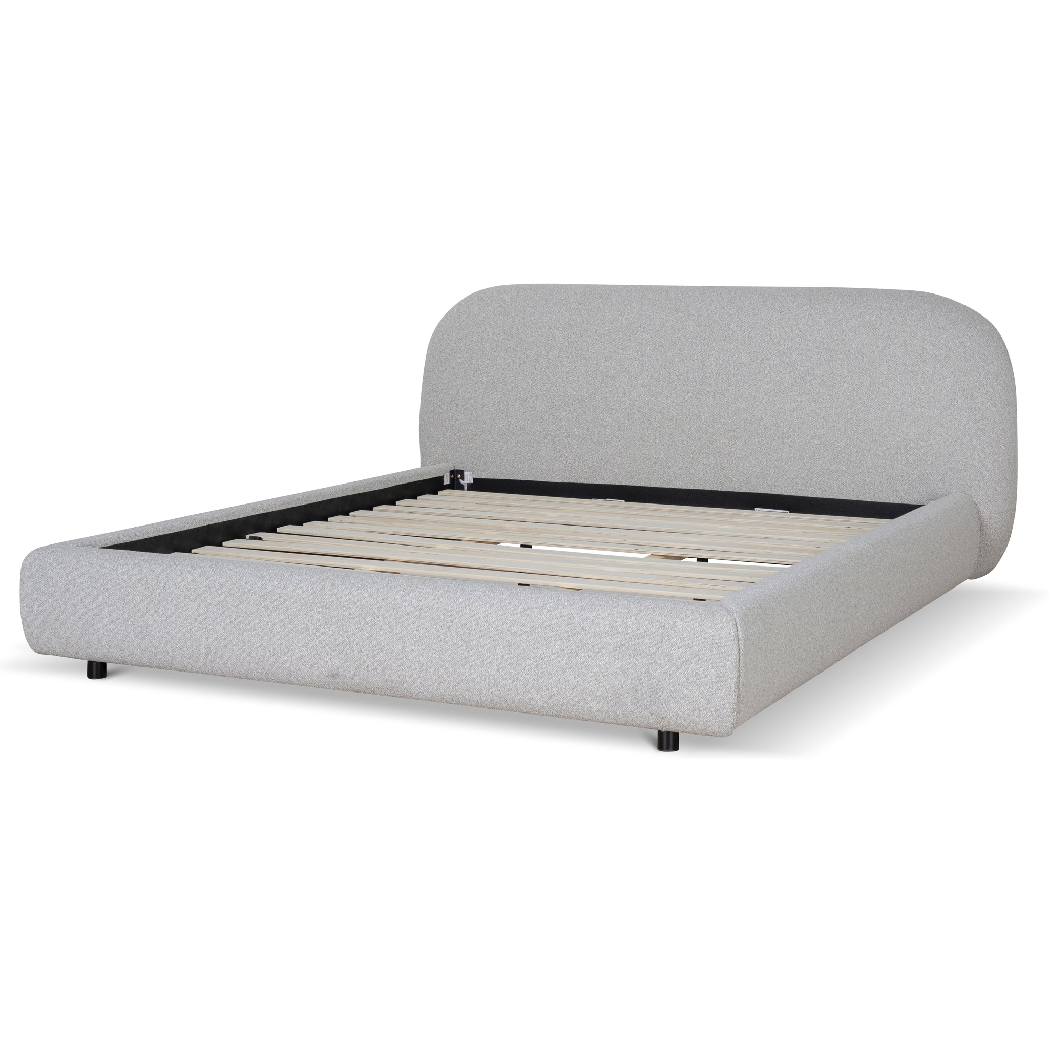 Queen Lazio Bed Frame - Clay Grey