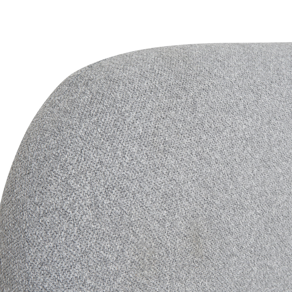 Queen Lazio Bed Frame - Storm Grey