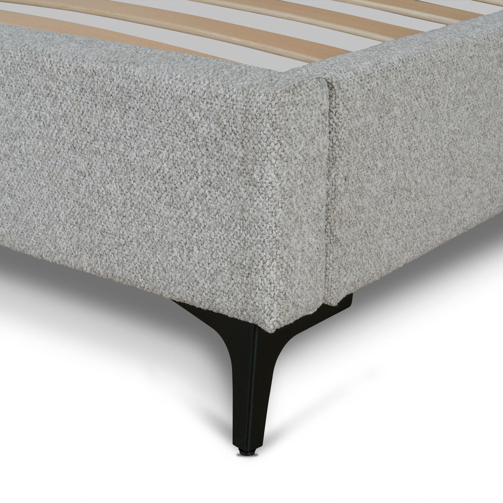 King Lazio Bed Frame - Clay Grey