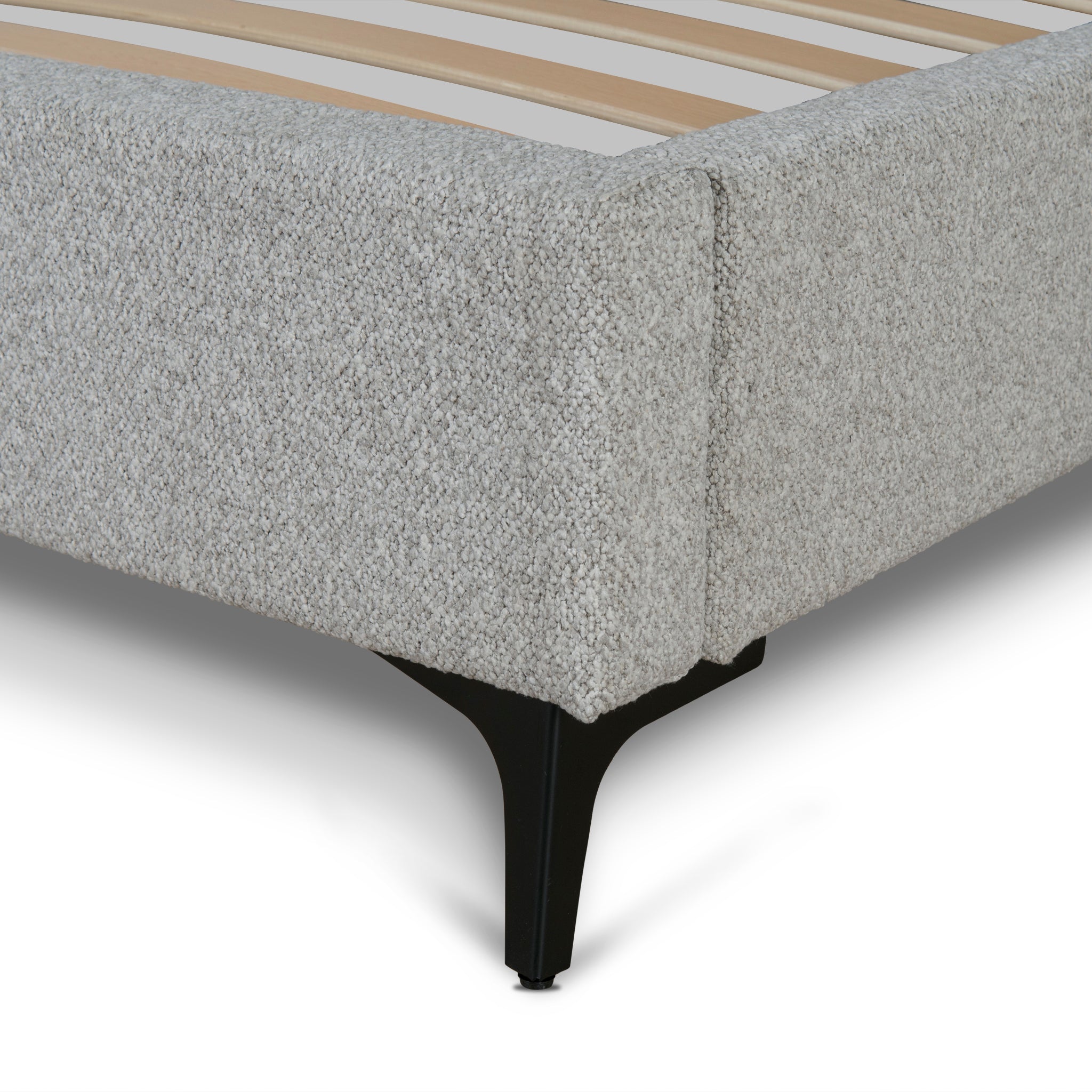 King Lazio Bed Frame - Clay Grey