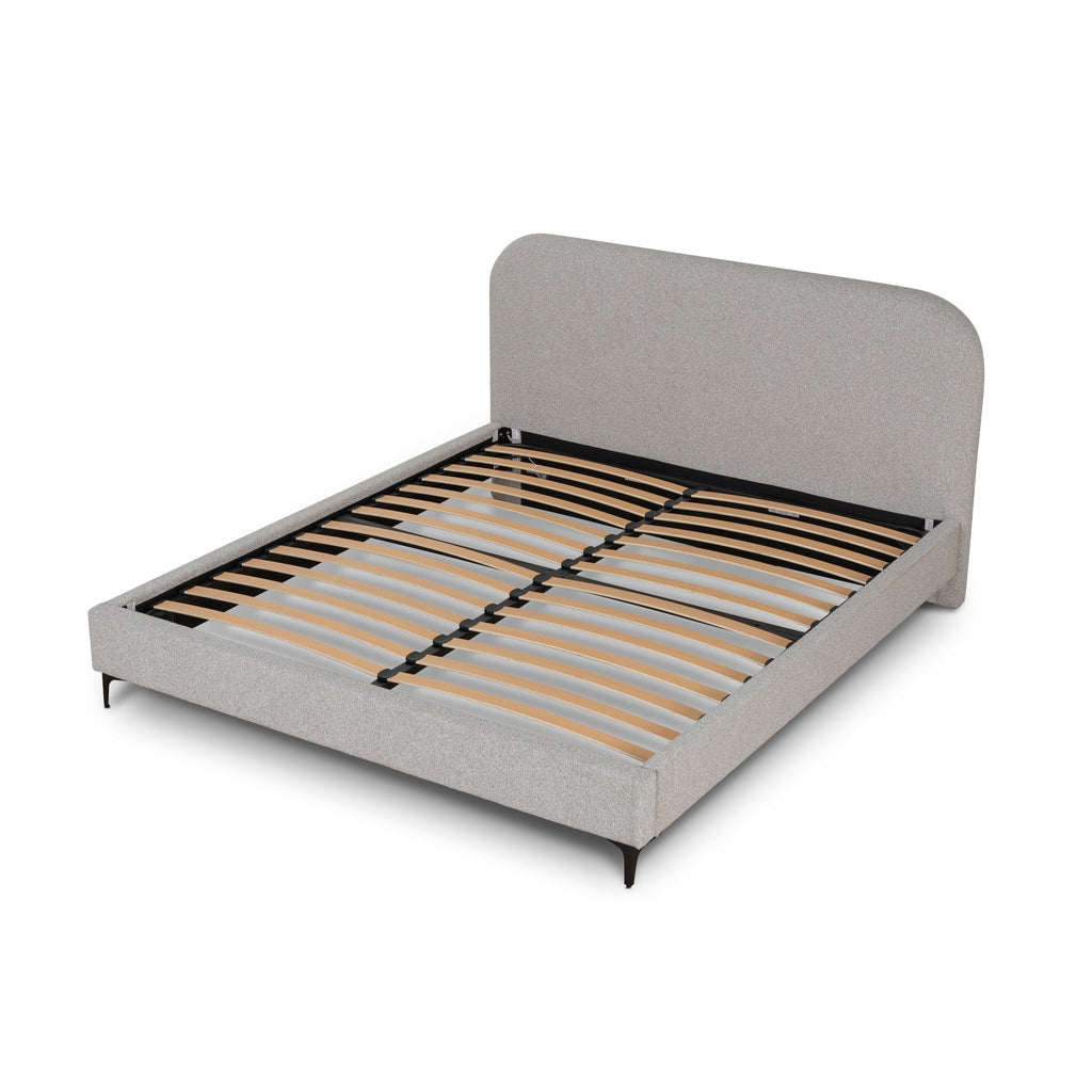 Queen Lazio Bed Frame - Clay Grey