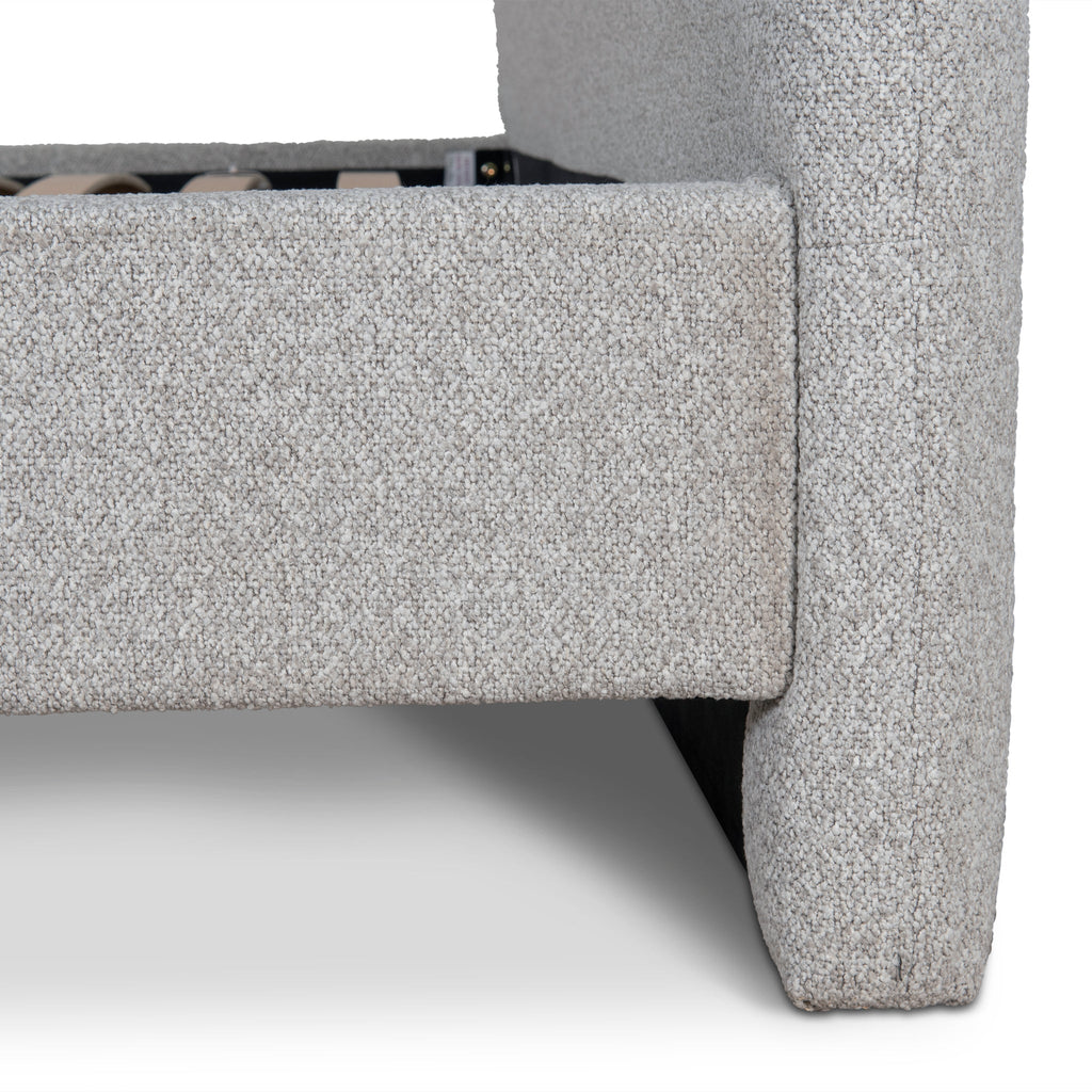 King Lazio Bed Frame - Clay Grey