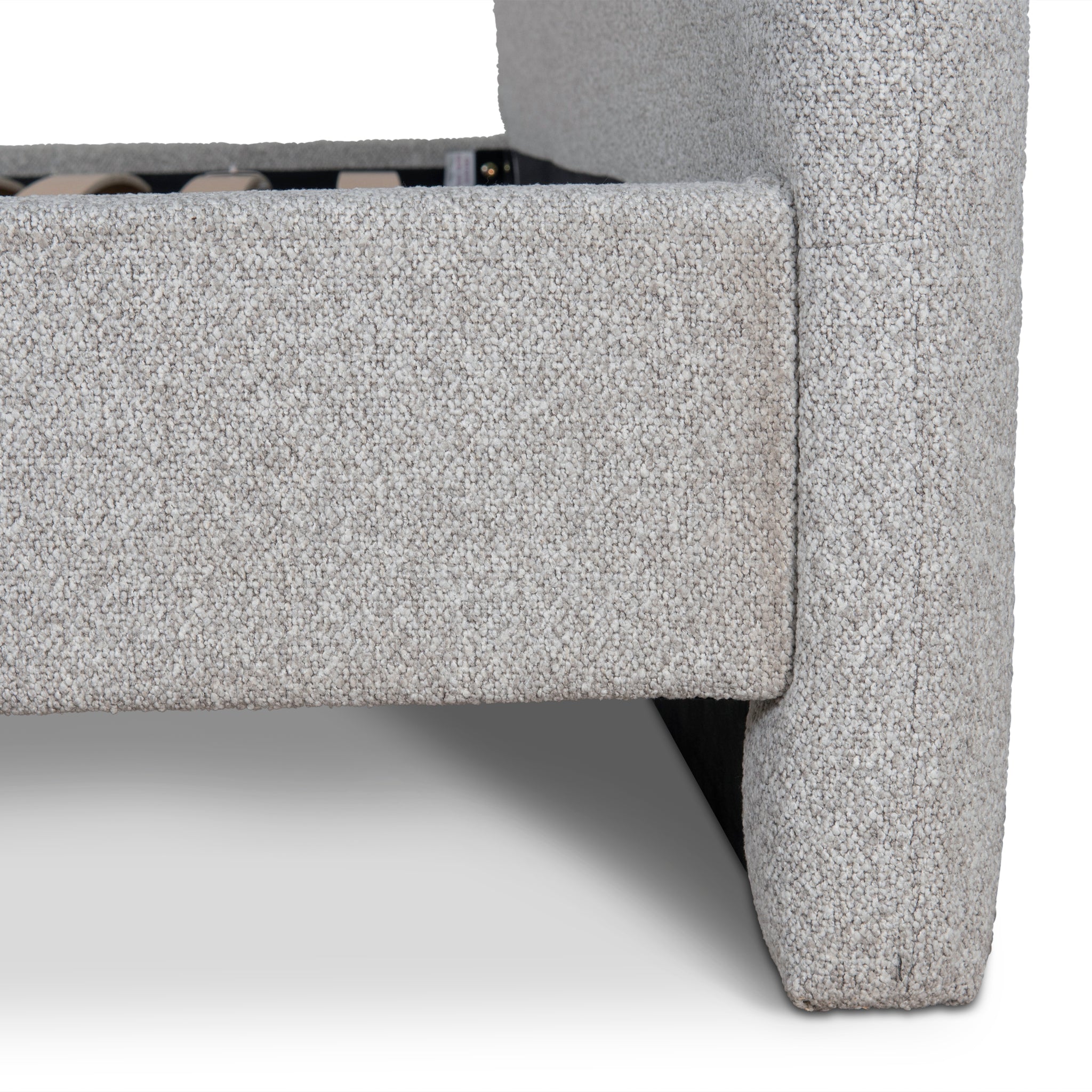 King Lazio Bed Frame - Clay Grey