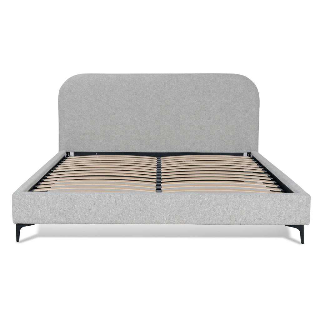 King Lazio Bed Frame - Clay Grey