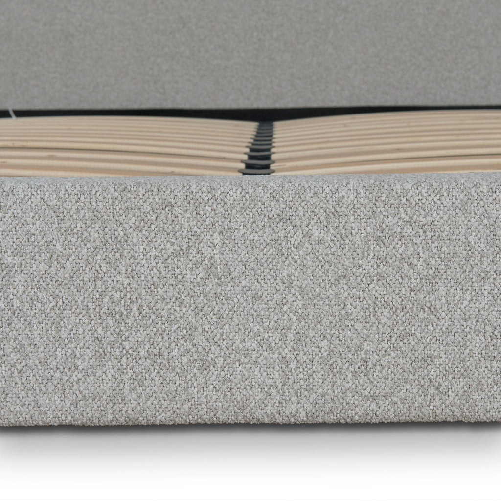 Queen Lazio Bed Frame - Clay Grey