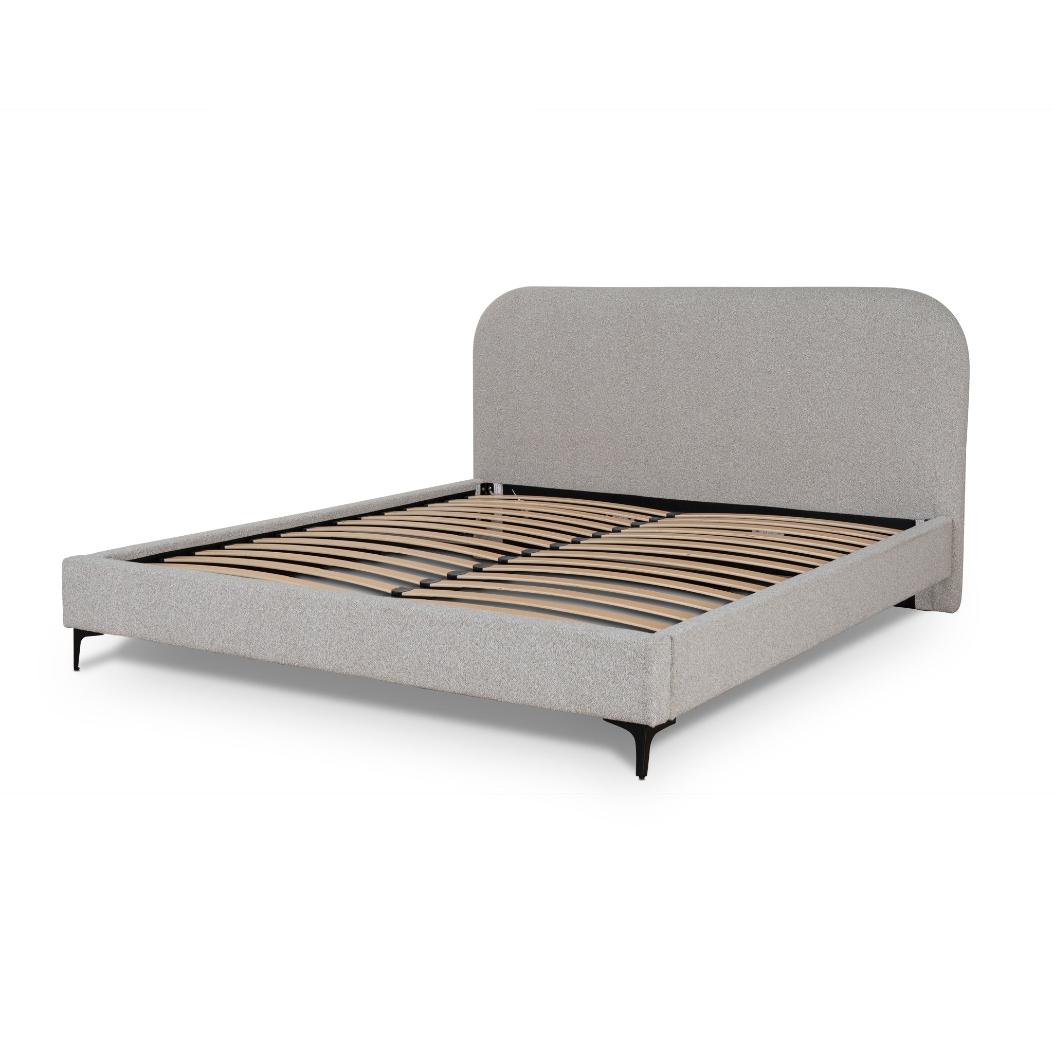 King Lazio Bed Frame - Clay Grey
