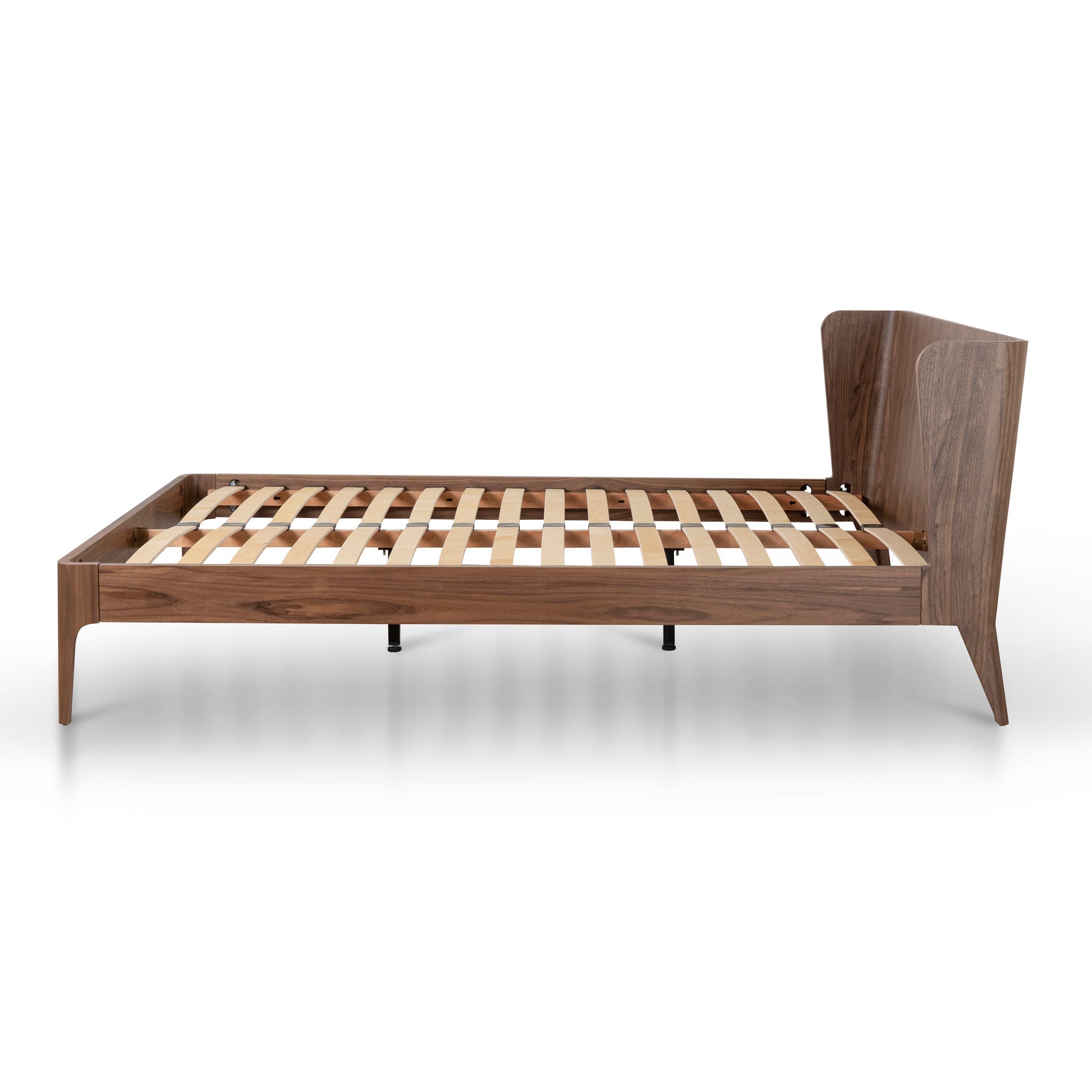 Queen Lazio Bed Frame - Walnut
