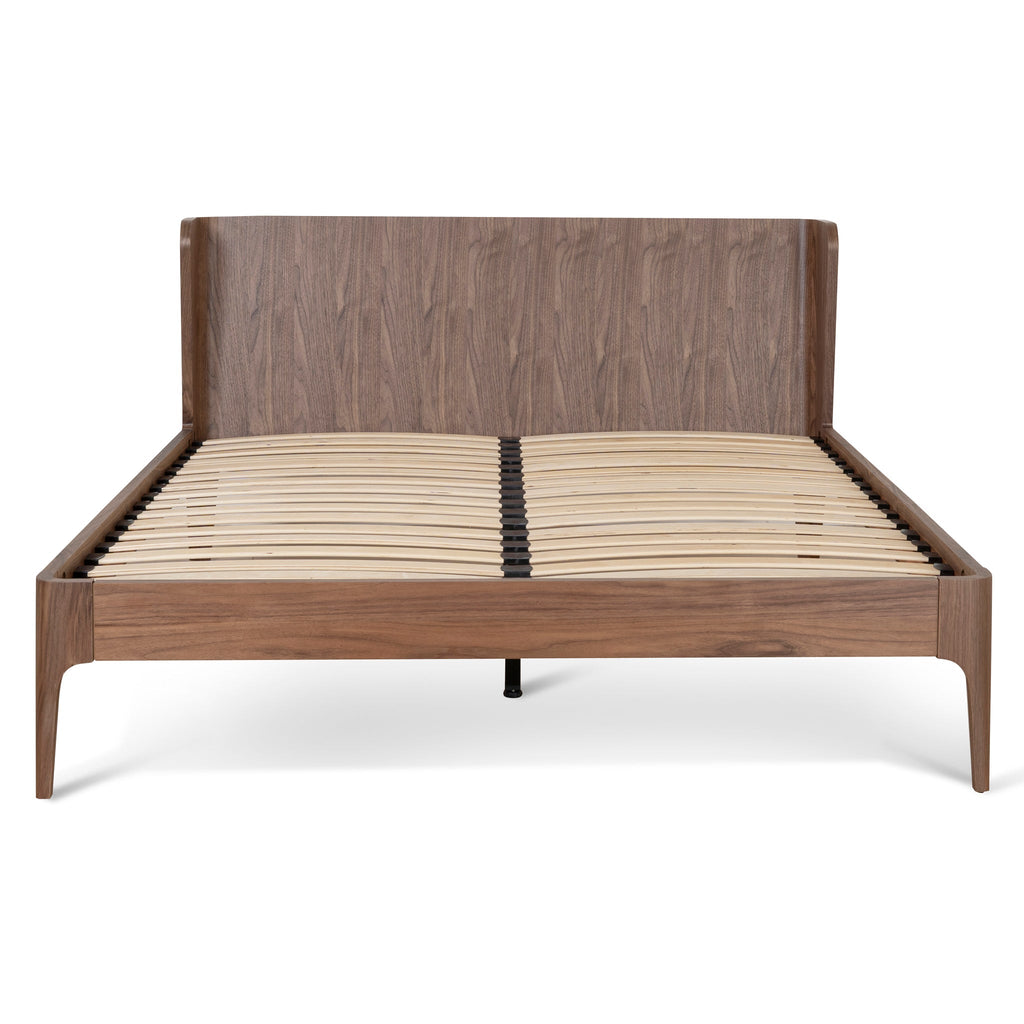 Queen Lazio Bed Frame - Walnut