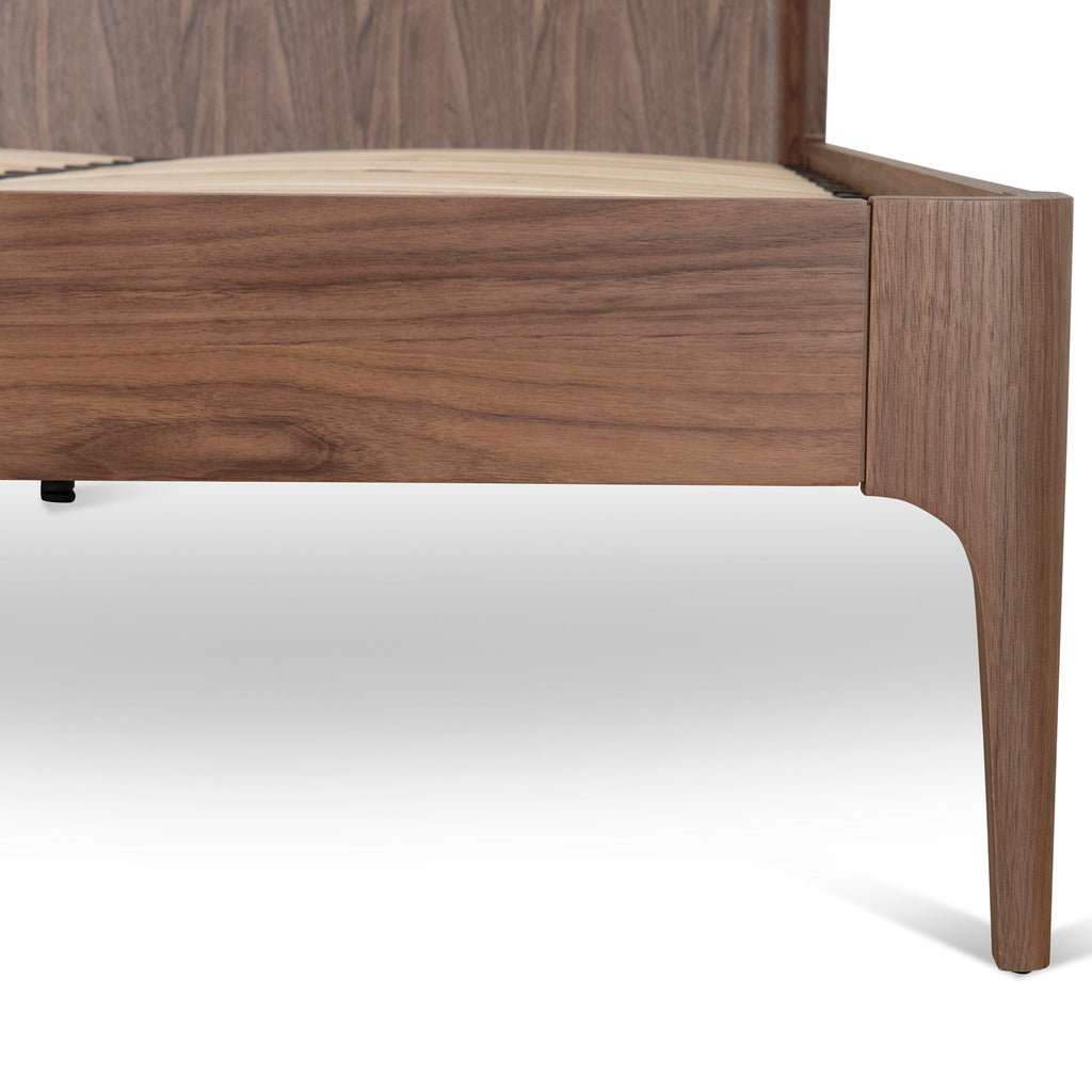 Queen Lazio Bed Frame - Walnut