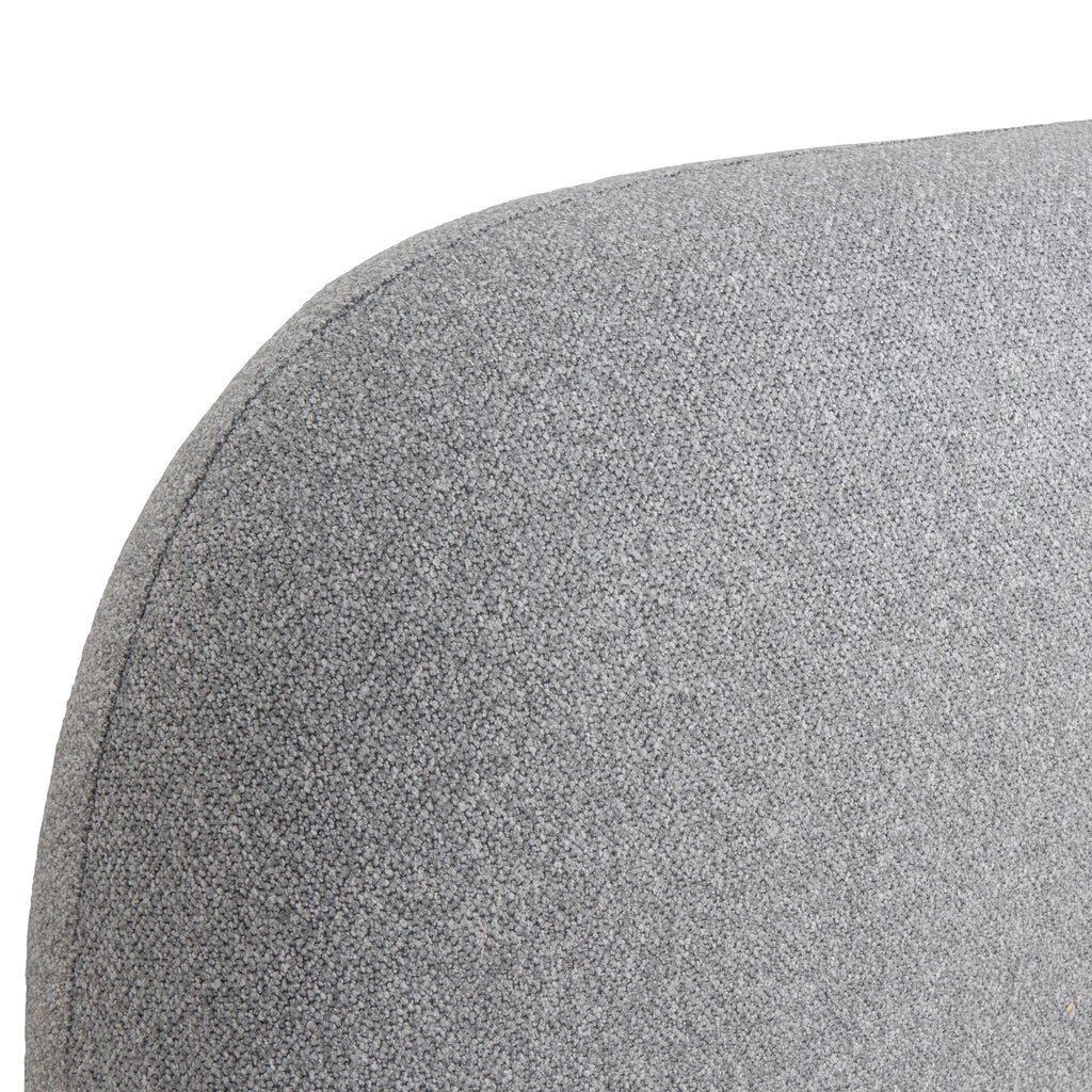 Queen Lazio Bed Frame - Storm Grey