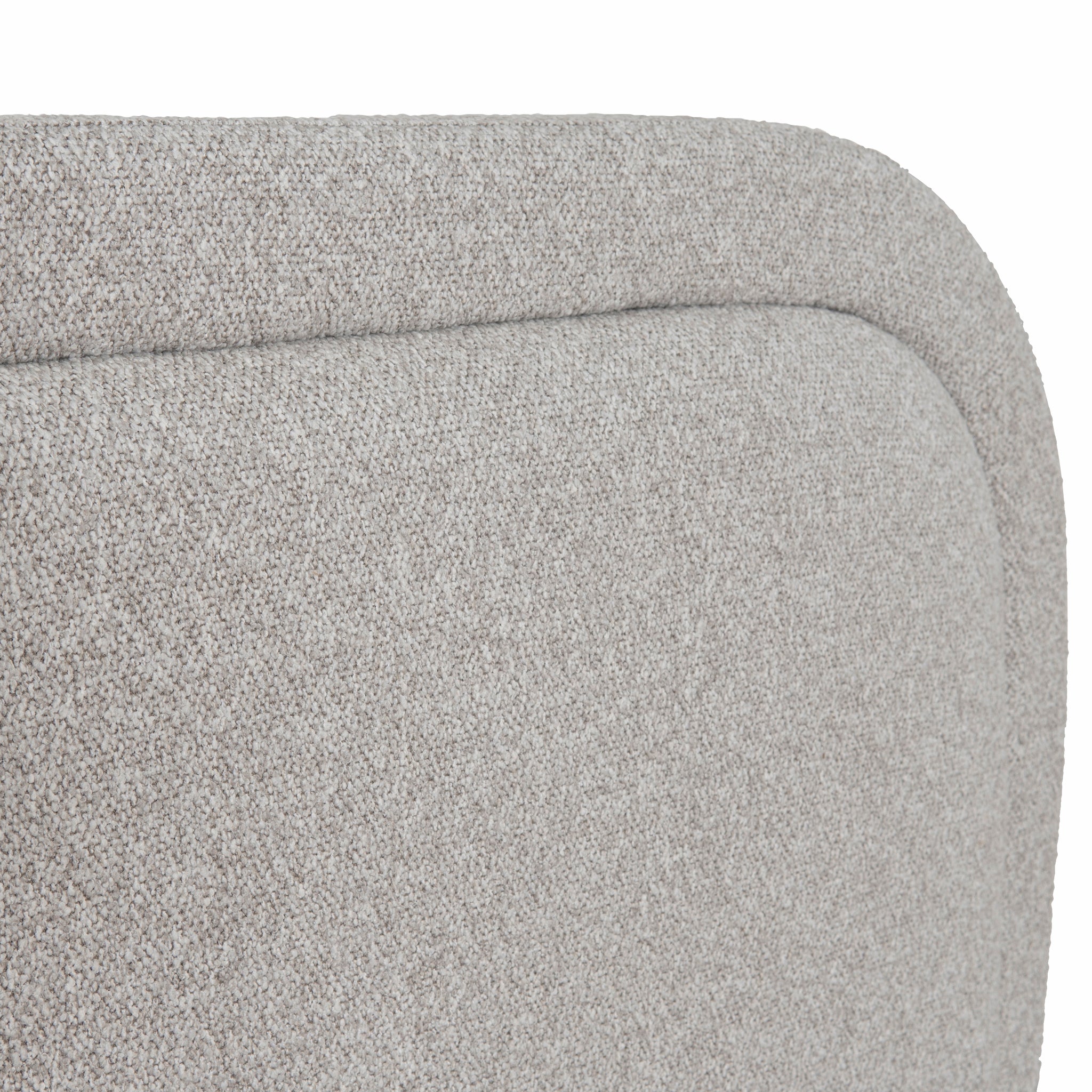Fabric Queen Lazio Bed Frame - Clay Grey