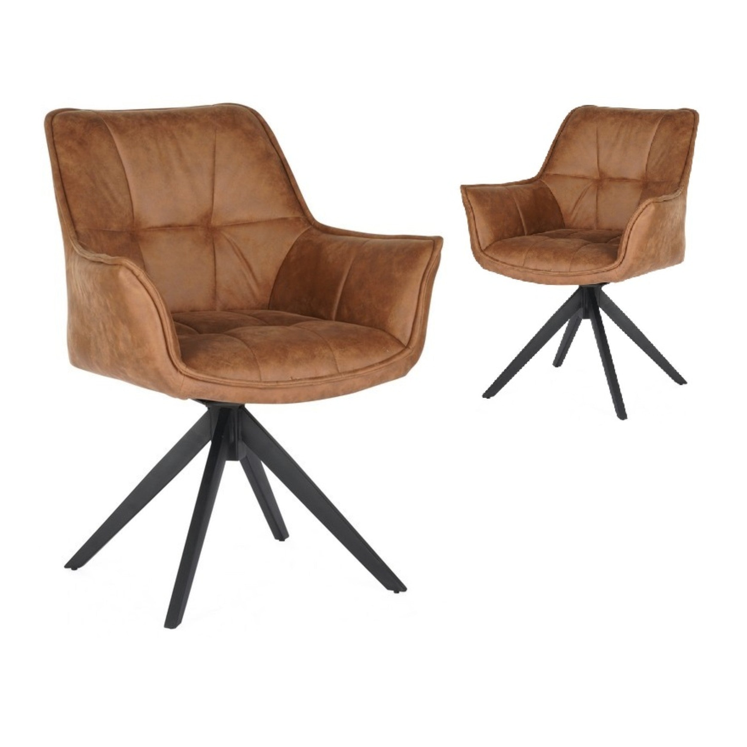 Luma Dining Chairs Cognac  (Set of 2)