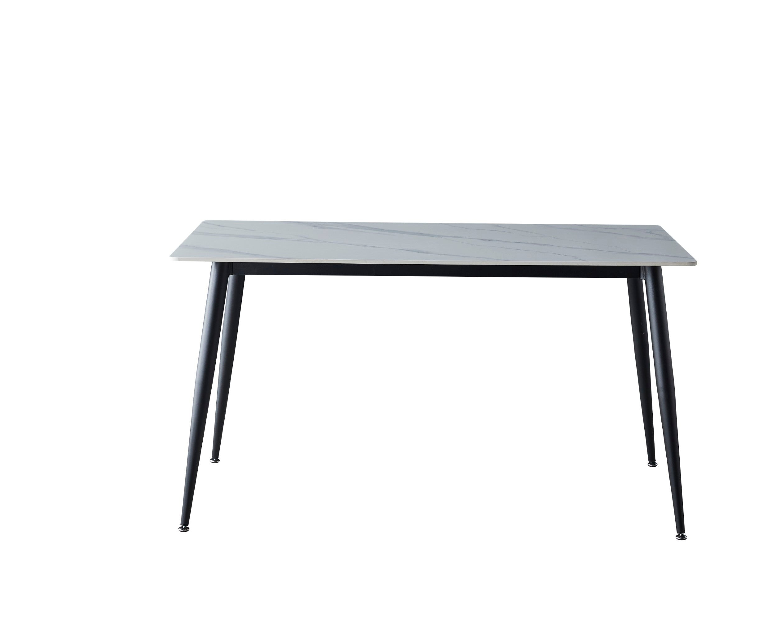 Marlow Dining Table Snow White Ceramic