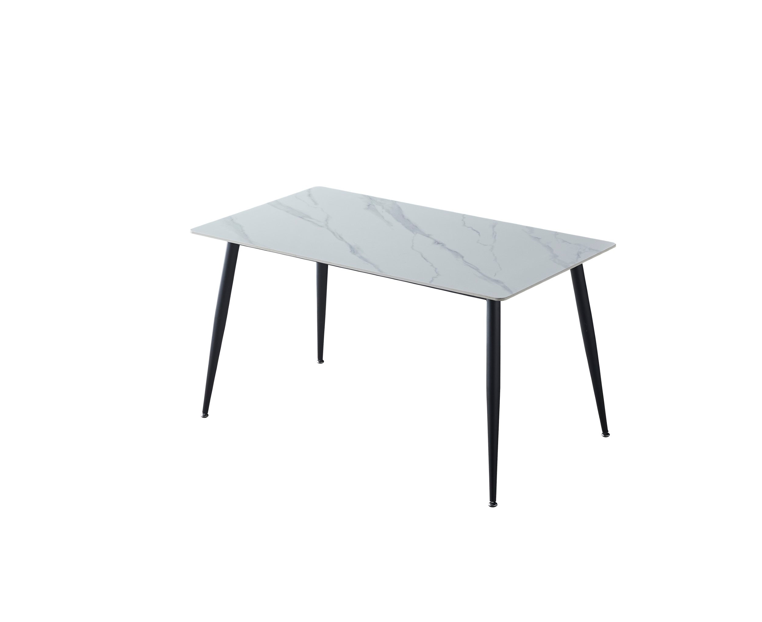 Marlow Dining Table Snow White Ceramic