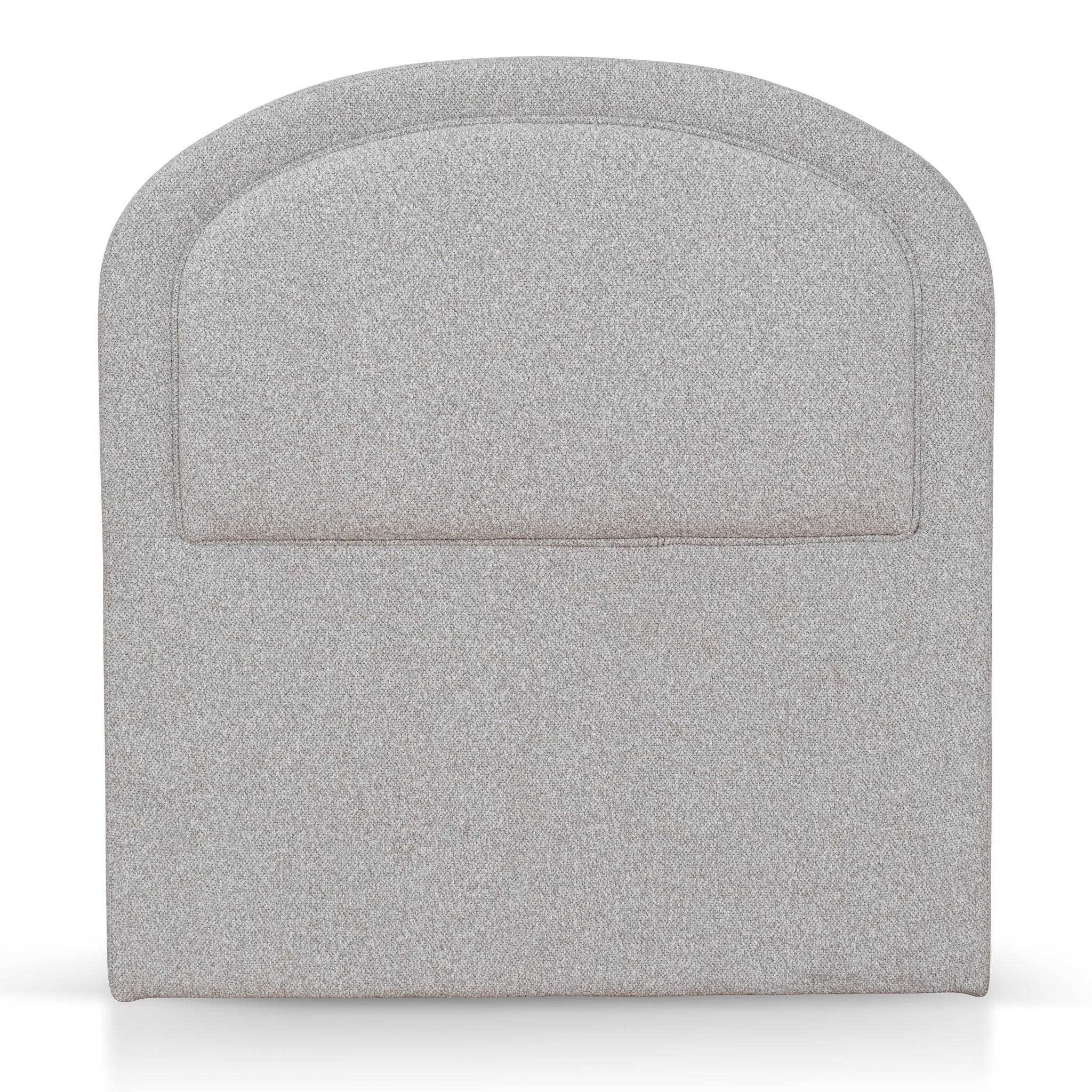 Single Bedhead - Clay Grey