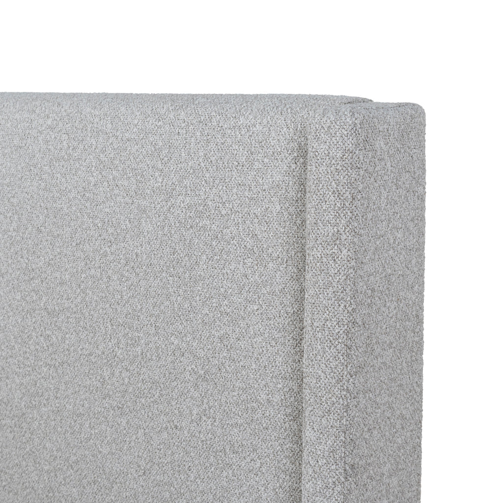 Lazio Queen Bedhead - Clay Grey