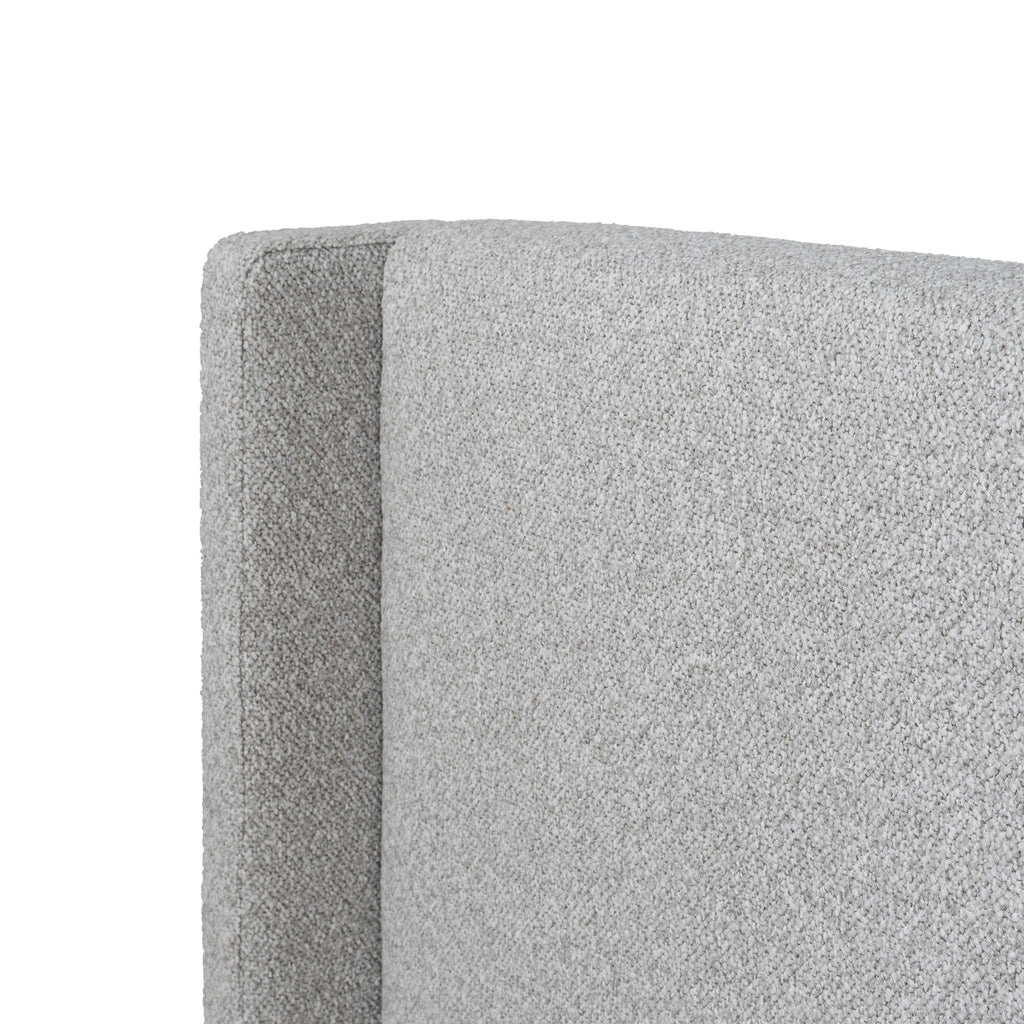 Lazio Queen Bedhead - Clay Grey