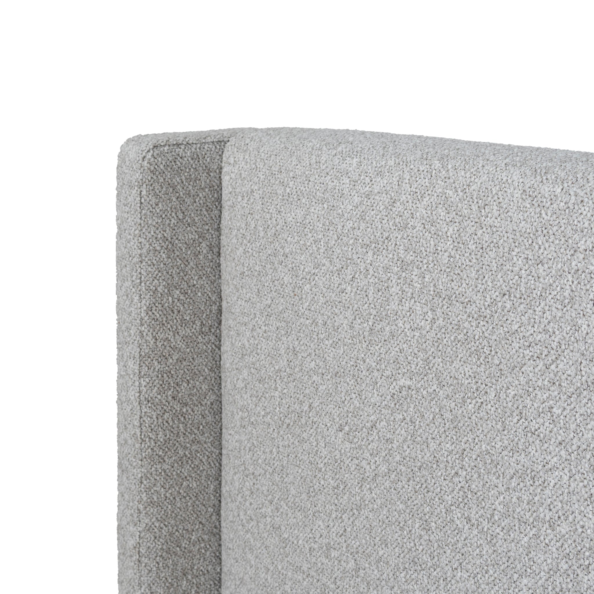 Lazio Queen Bedhead - Clay Grey