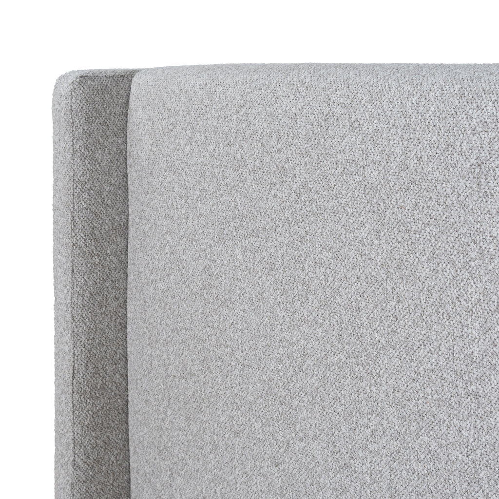 Single Bedhead - Clay Grey