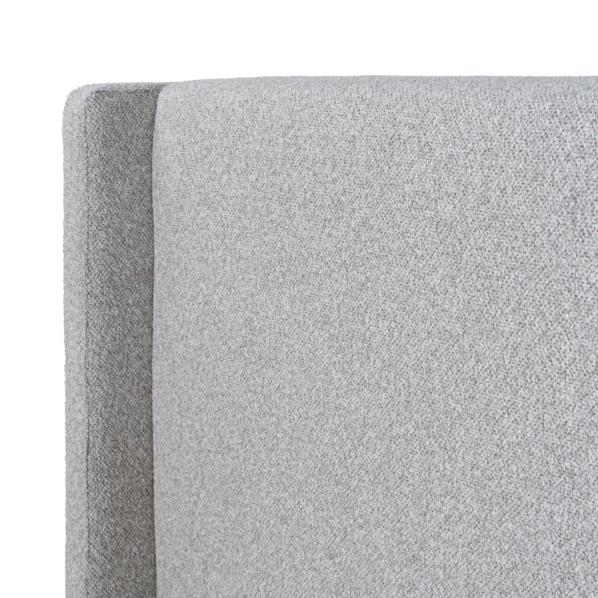 Single Bedhead - Clay Grey