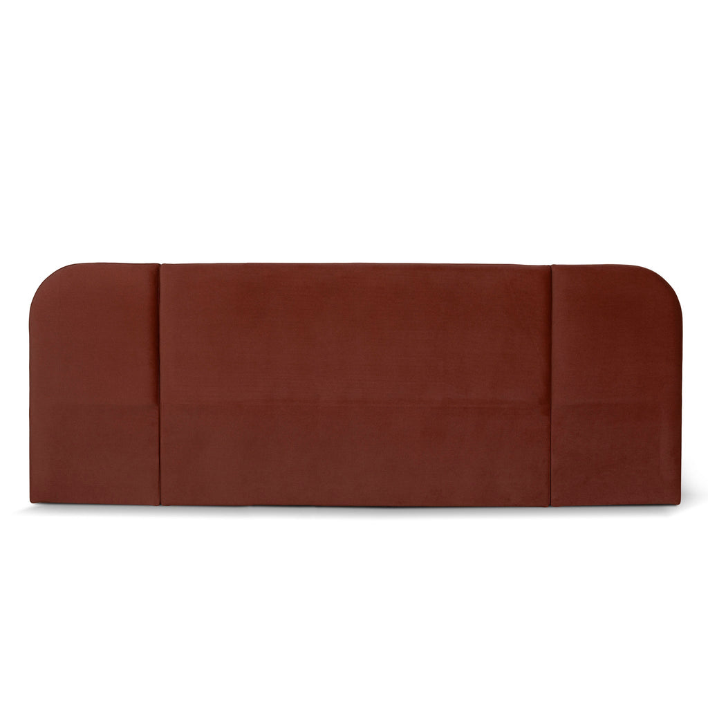 Lazio King Bedhead - Burnt Maroon