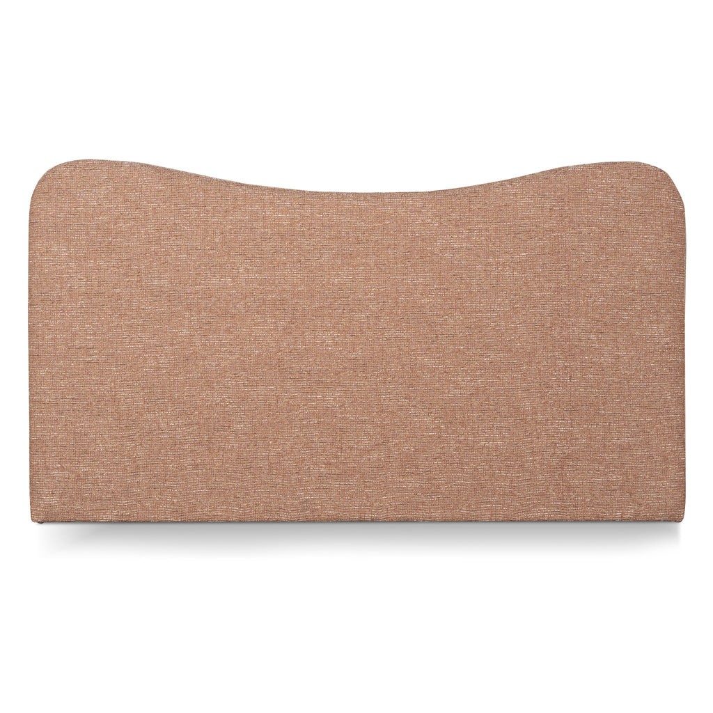 Queen Bed head - Russet Brown