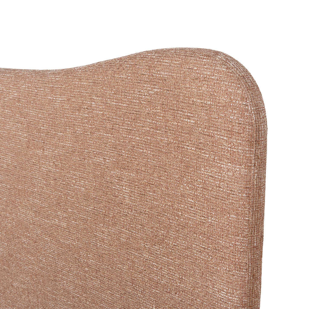 Lazio King Bedhead - Russet Brown