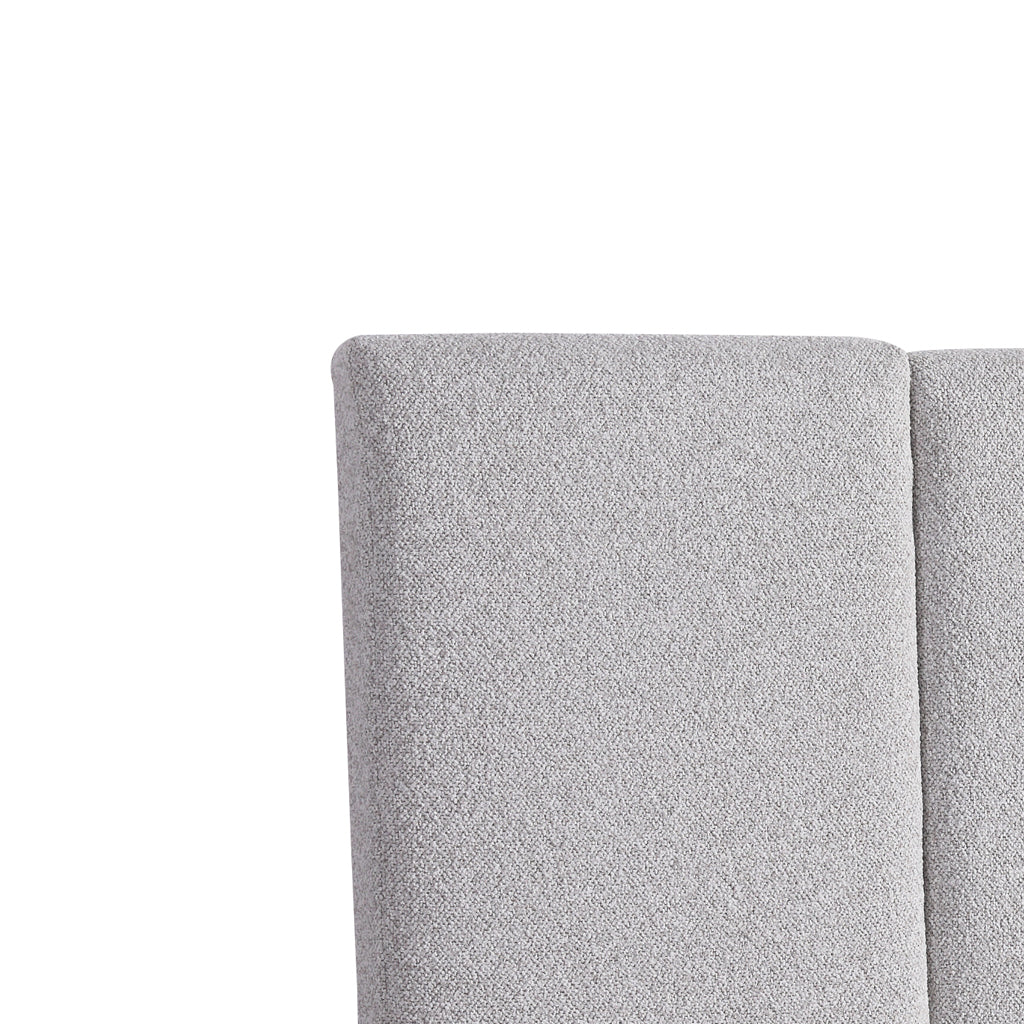 Lazio King Bedhead - Clay Grey