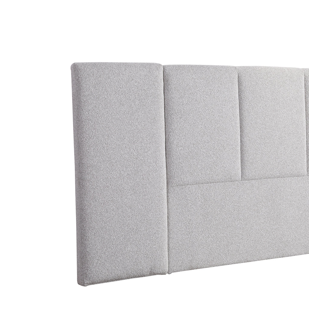 Lazio King Bedhead - Clay Grey