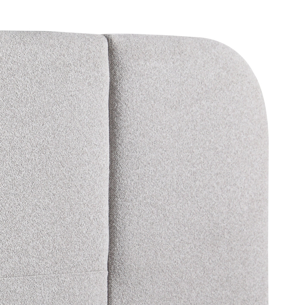 Lazio Queen Bedhead - Clay Grey