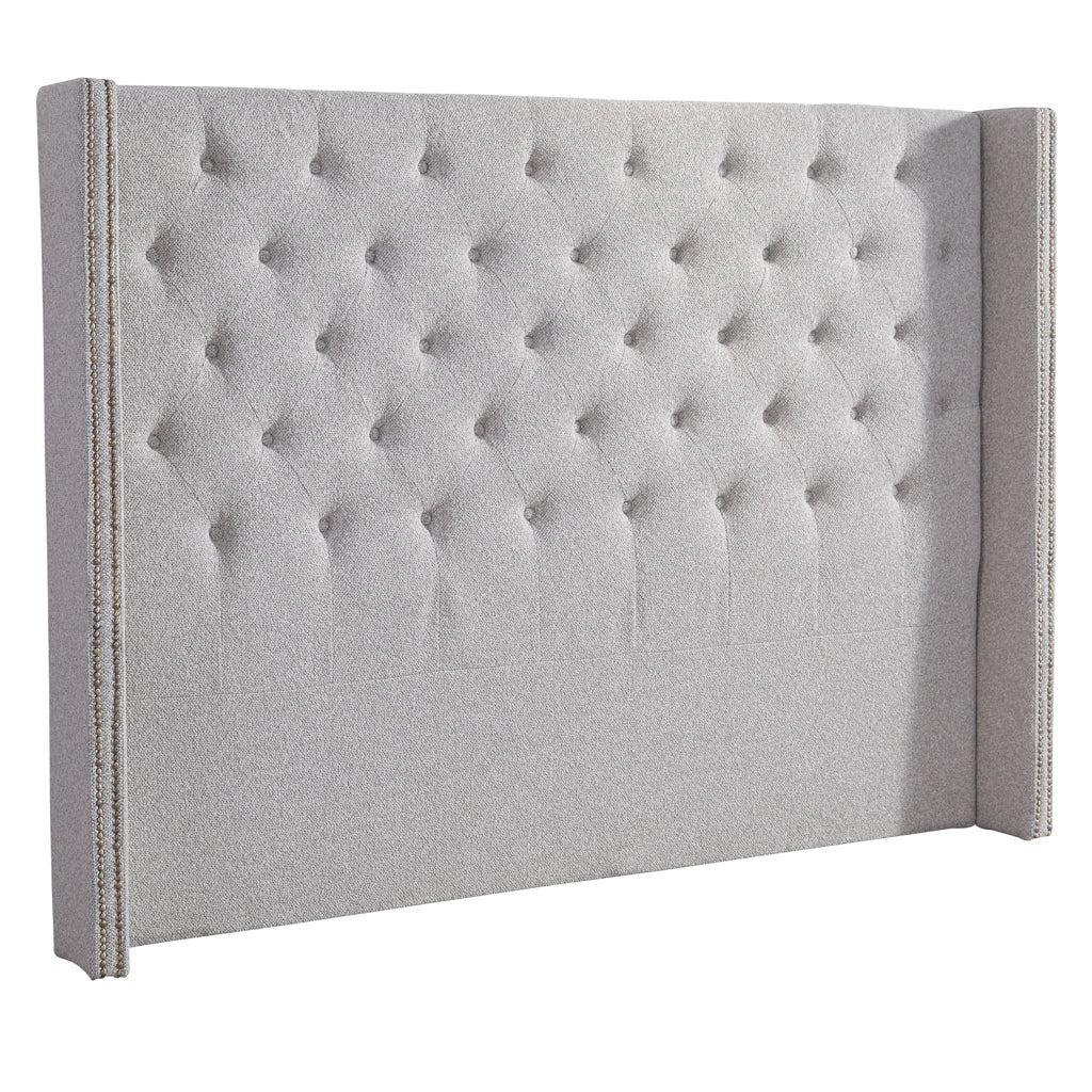 Lazio Queen Bedhead - Clay Grey