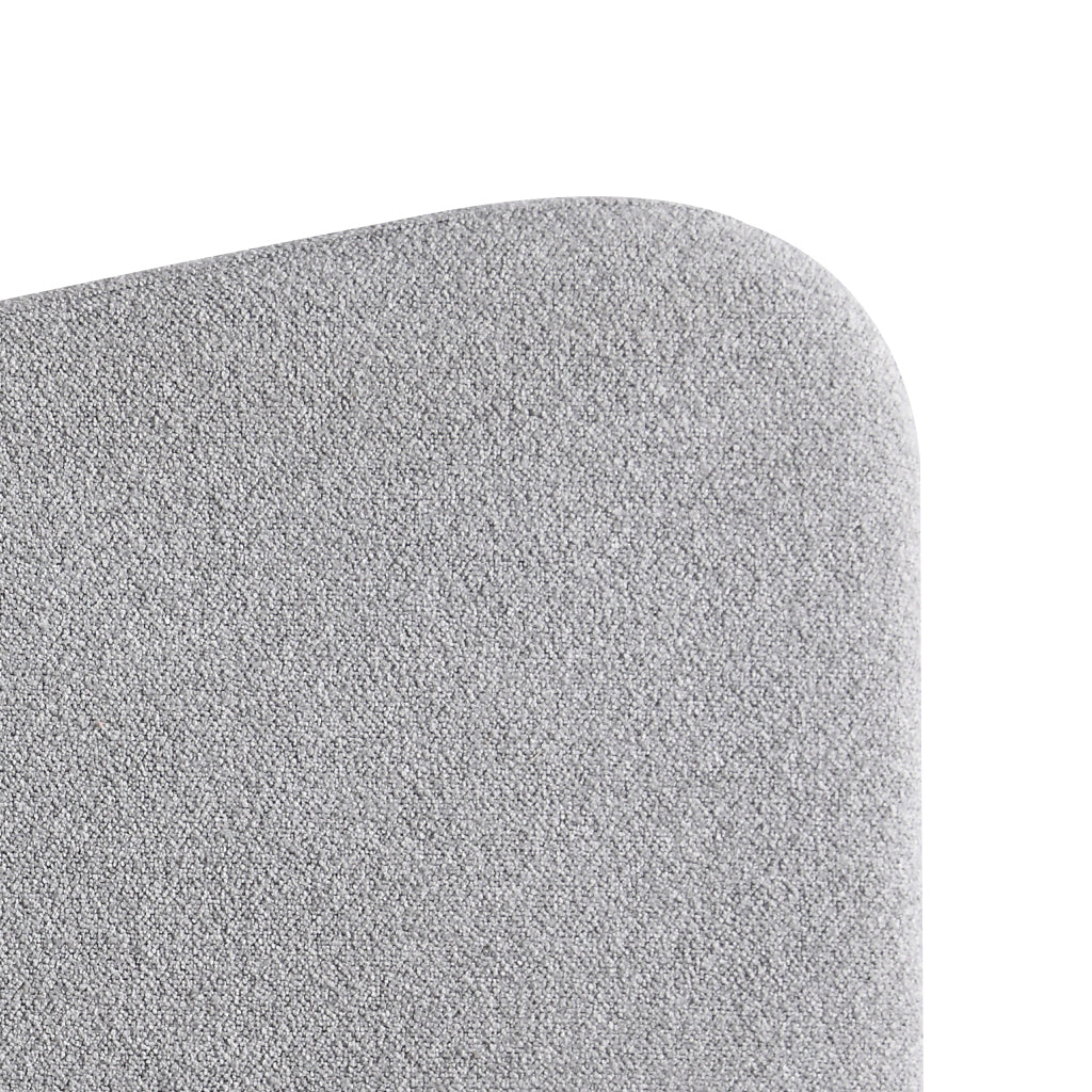 Lazio Queen Bedhead - Storm Grey