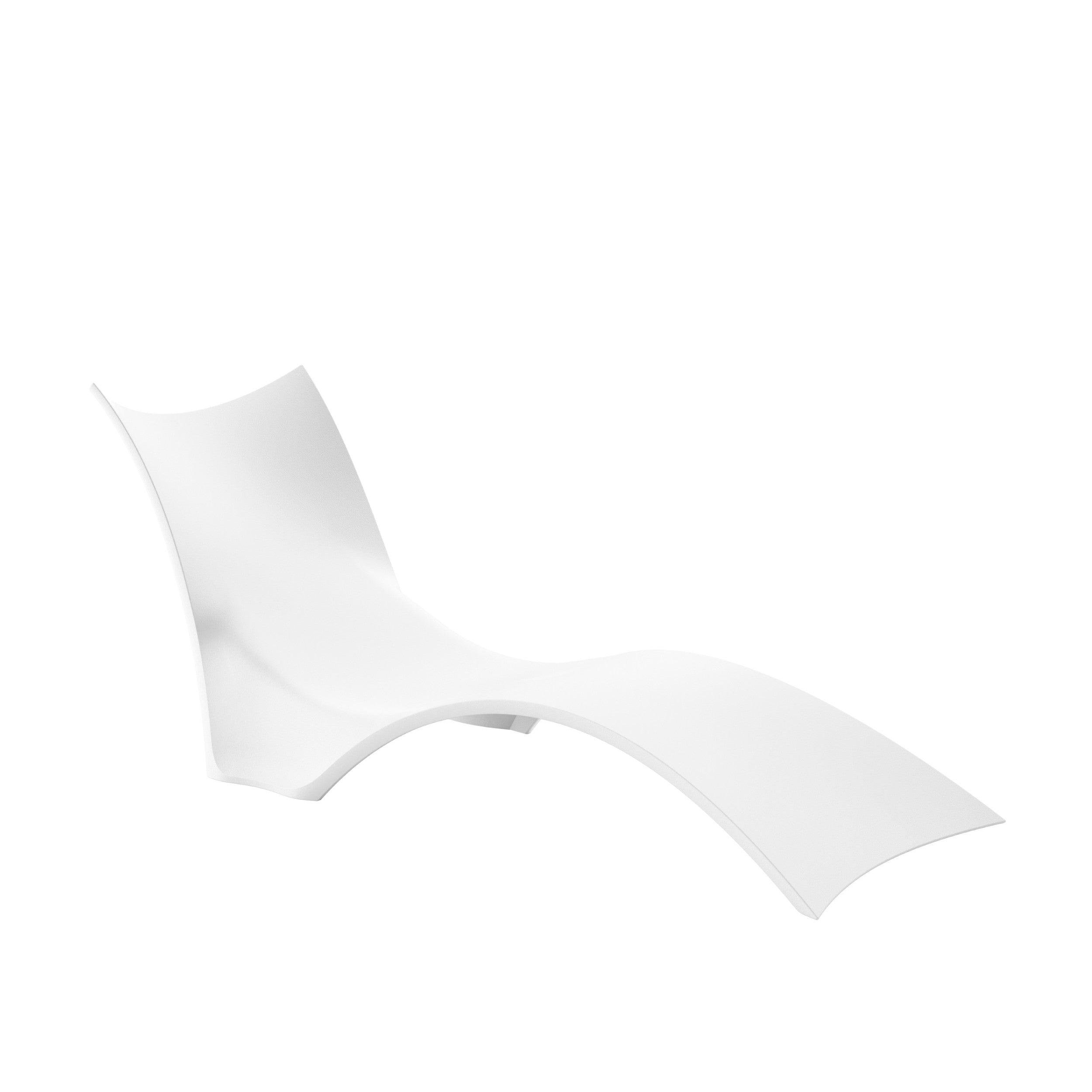 Seagrass Sun Lounger White