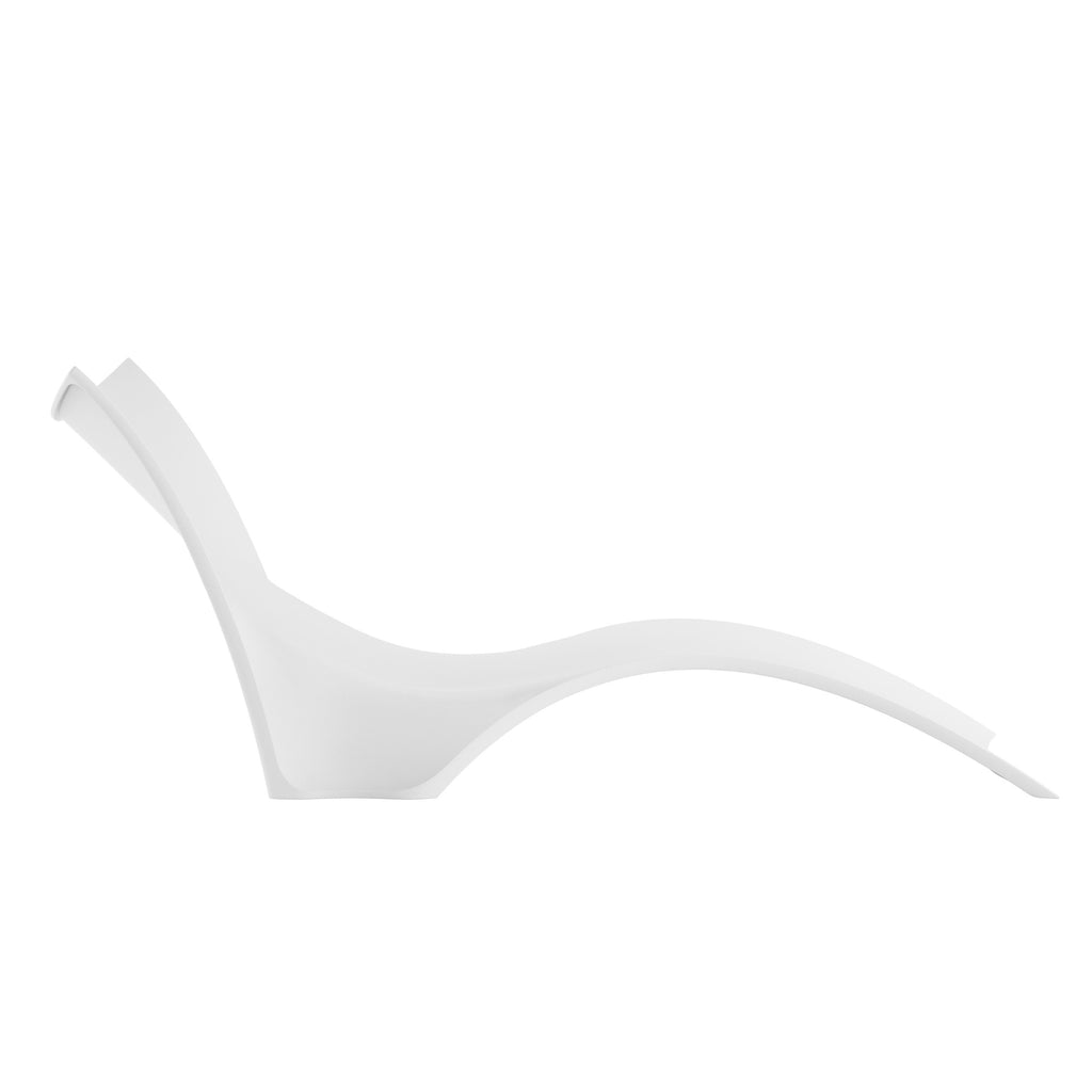 Seagrass Sun Lounger White