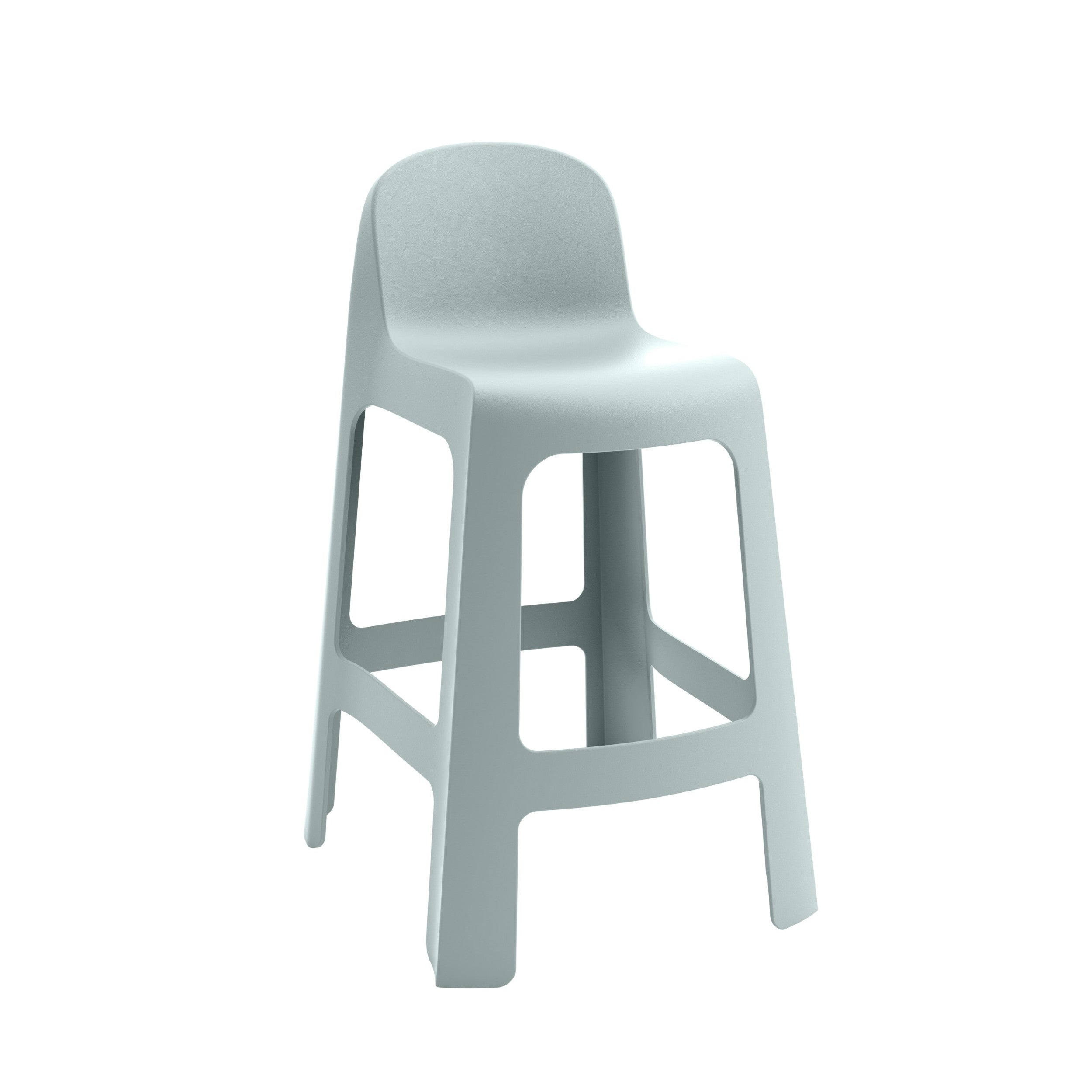 Seagrass Outdoor Bar Stool Celadon Green