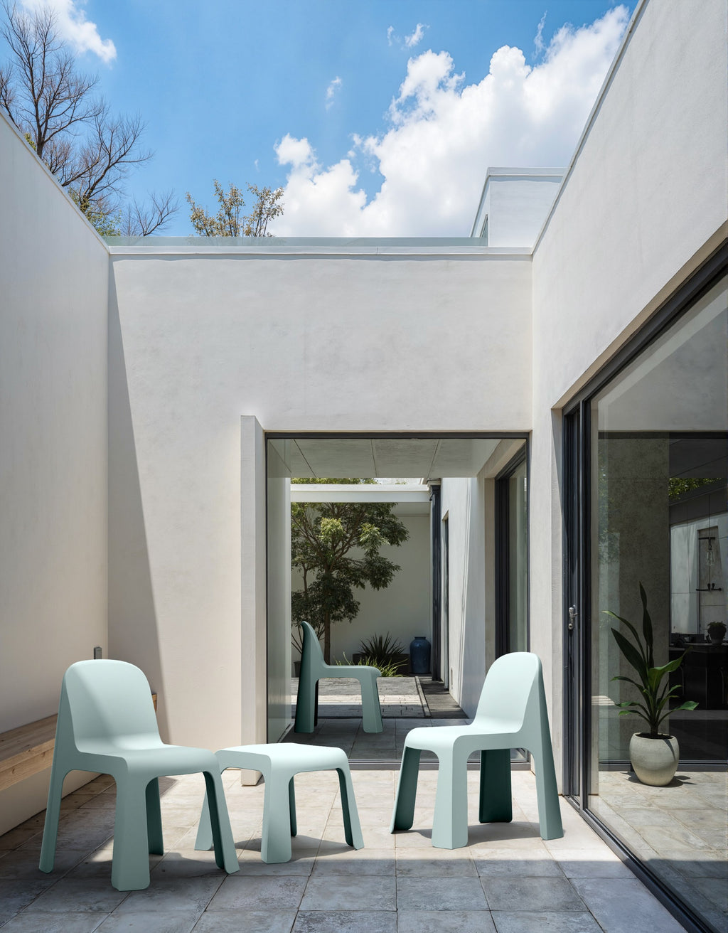 Bellora Dining Chair Celadon Green