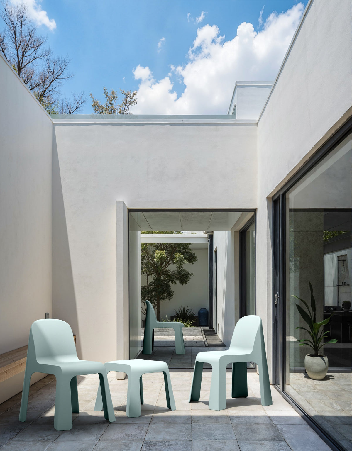 Bellora Dining Chair Celadon Green
