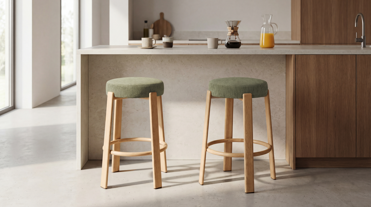 Bravena Bar Stool Forvella / Natural (Set of 2)