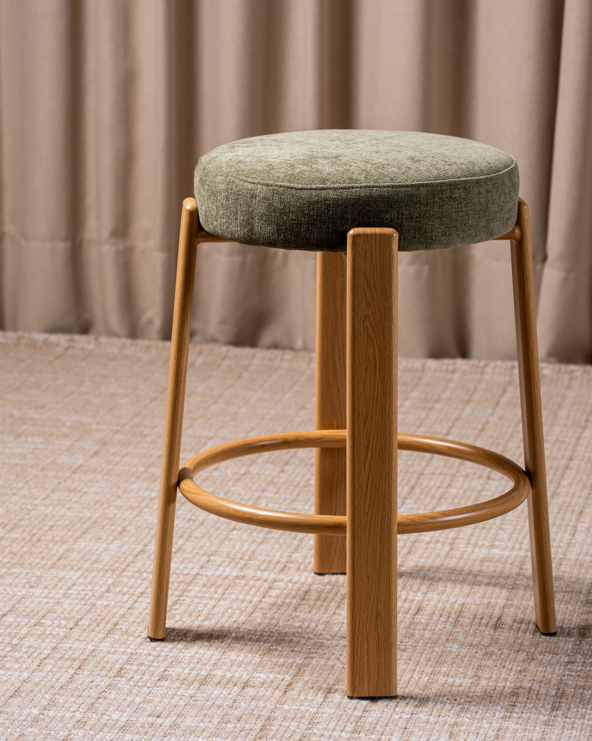 Bravena Bar Stool Forvella / Natural (Set of 2)