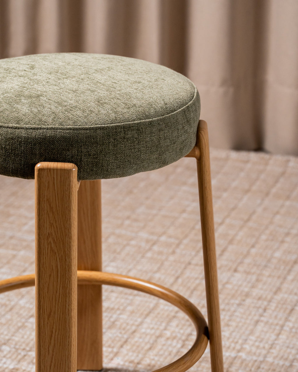 Bravena Bar Stool Forvella / Natural (Set of 2)