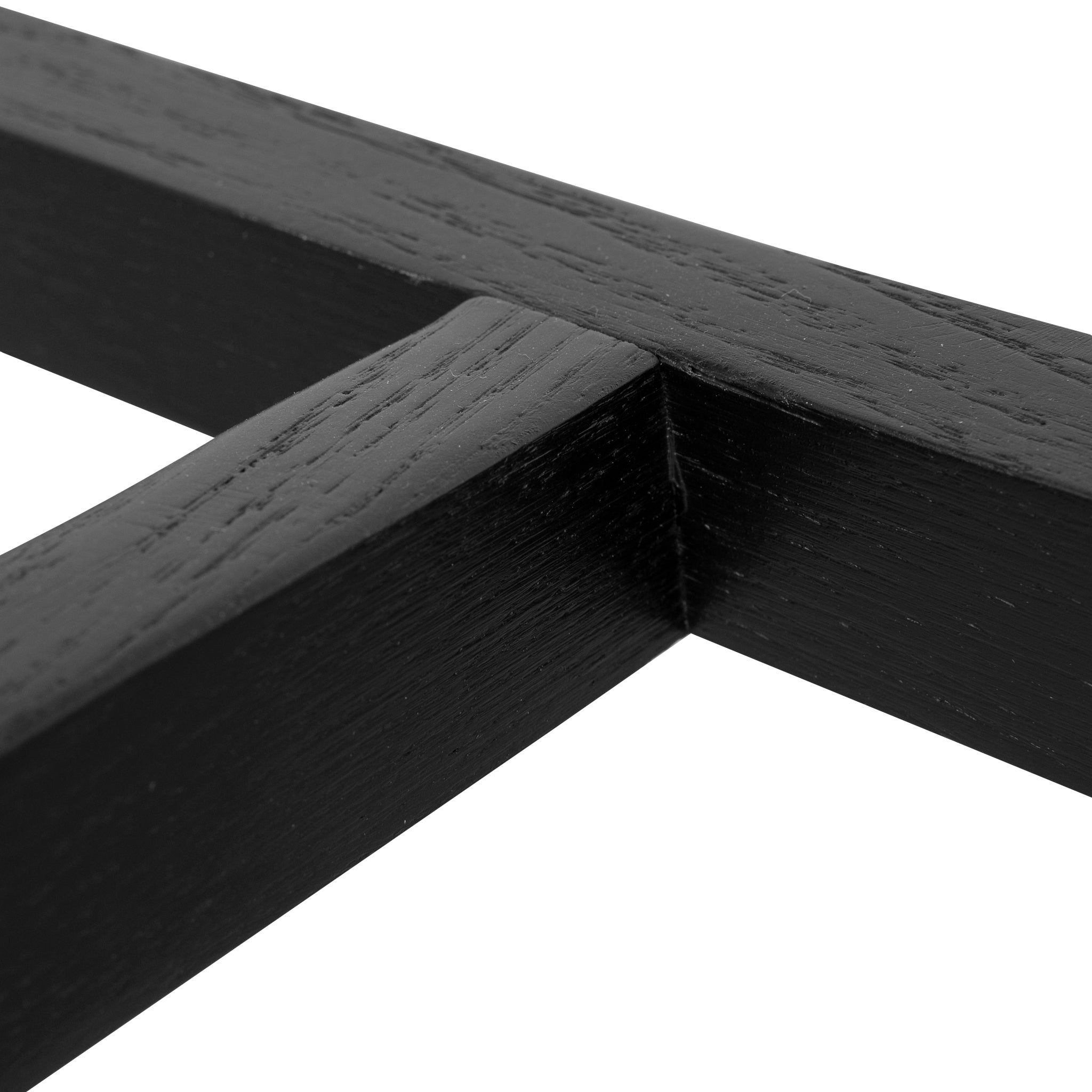 Black Amalfi Bar Stool - Grey Seat
