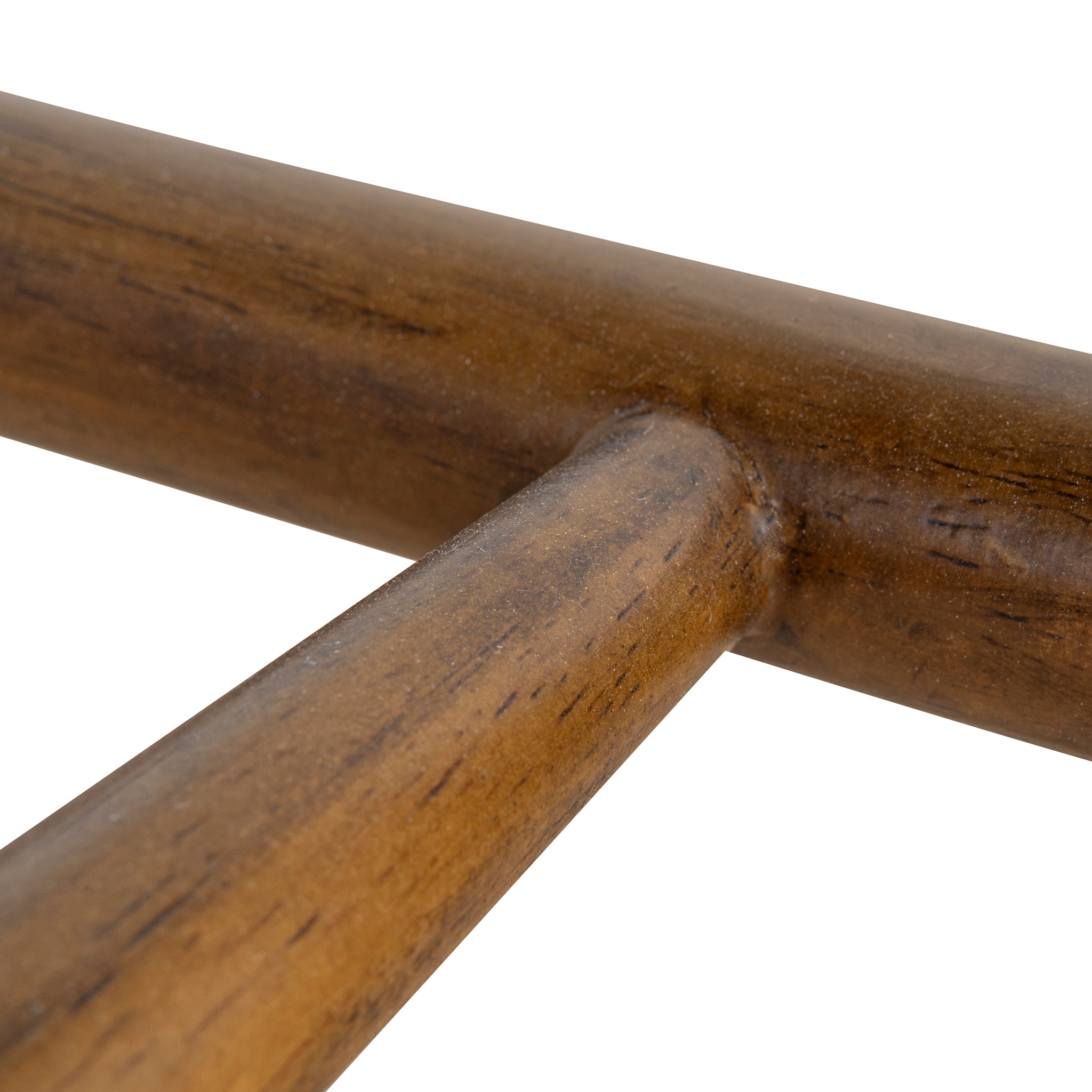 65cm Coastal Beige Amalfi Bar Stool - Walnut