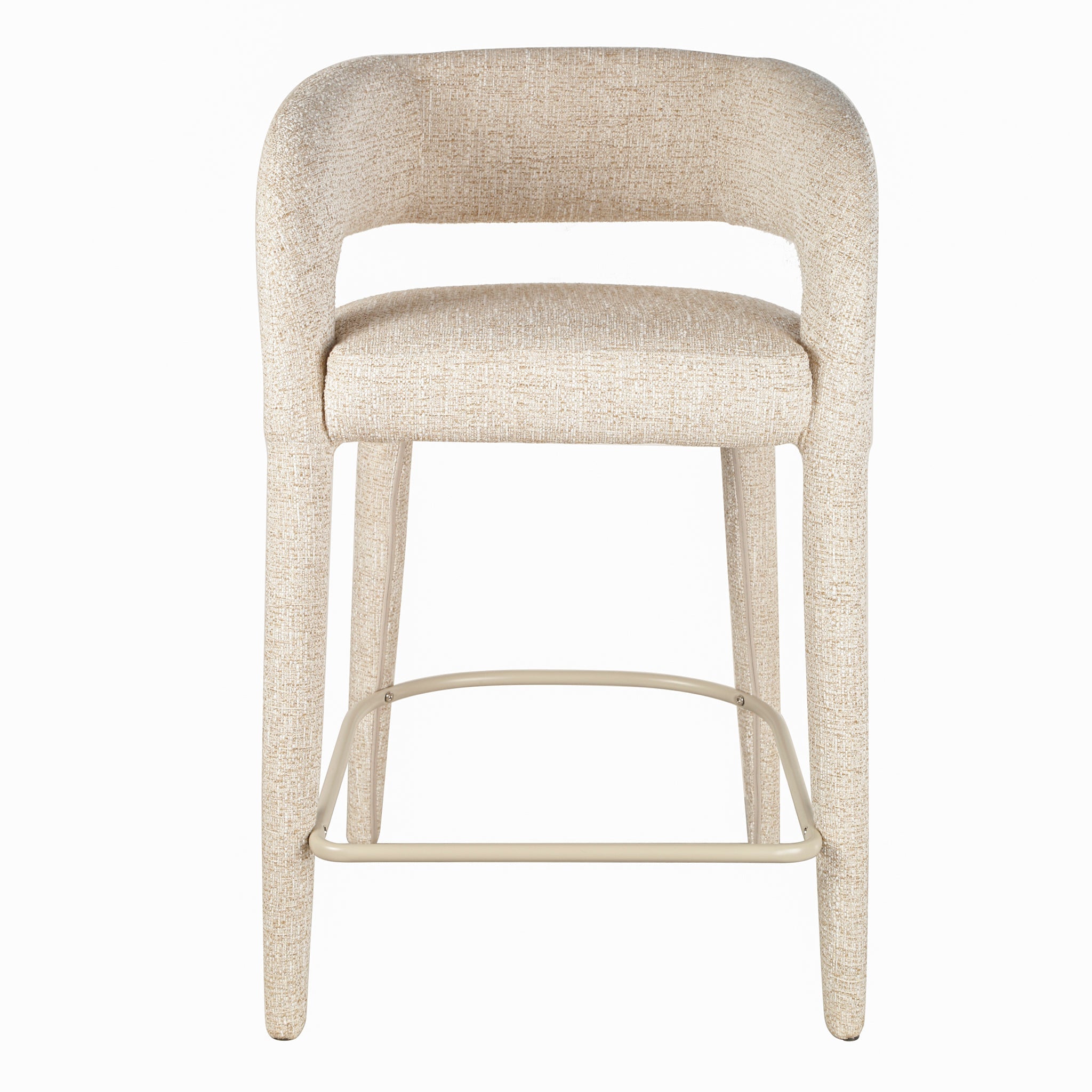 65cm Amalfi Bar Stool - Pale Beige