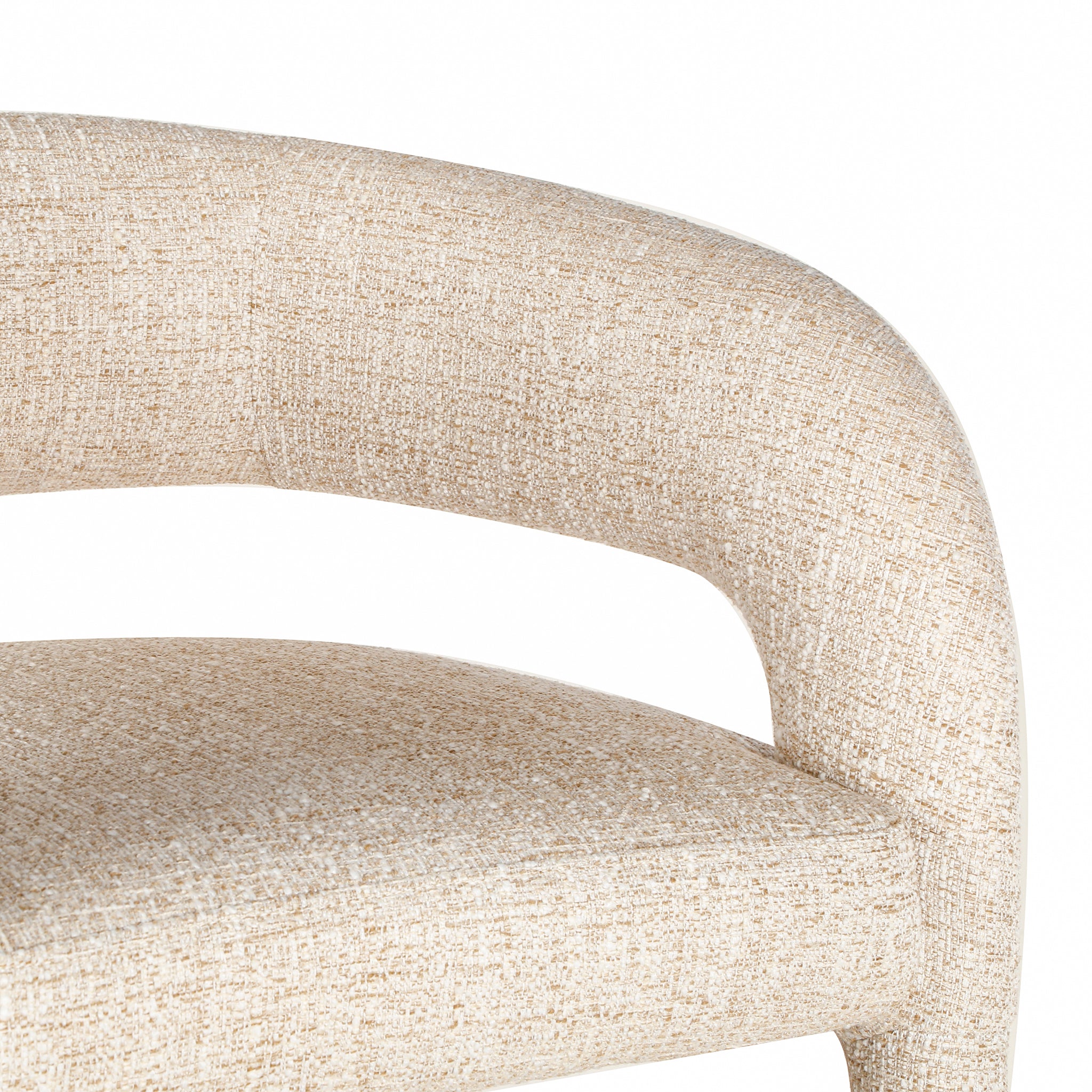 65cm Amalfi Bar Stool - Pale Beige