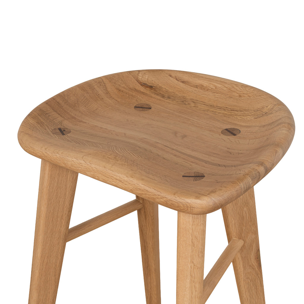 67.5cm Amalfi Bar Stool - Natural