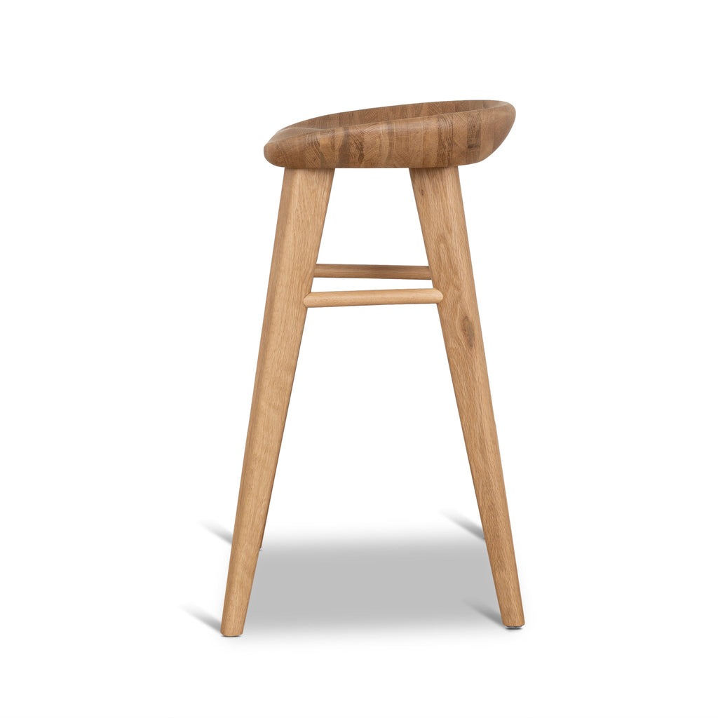 67.5cm Amalfi Bar Stool - Natural